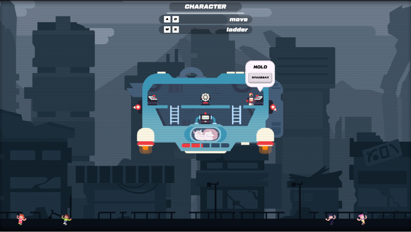 “Kaiju Harvester” — Jam Project. Nikita Shershakov — Level Design