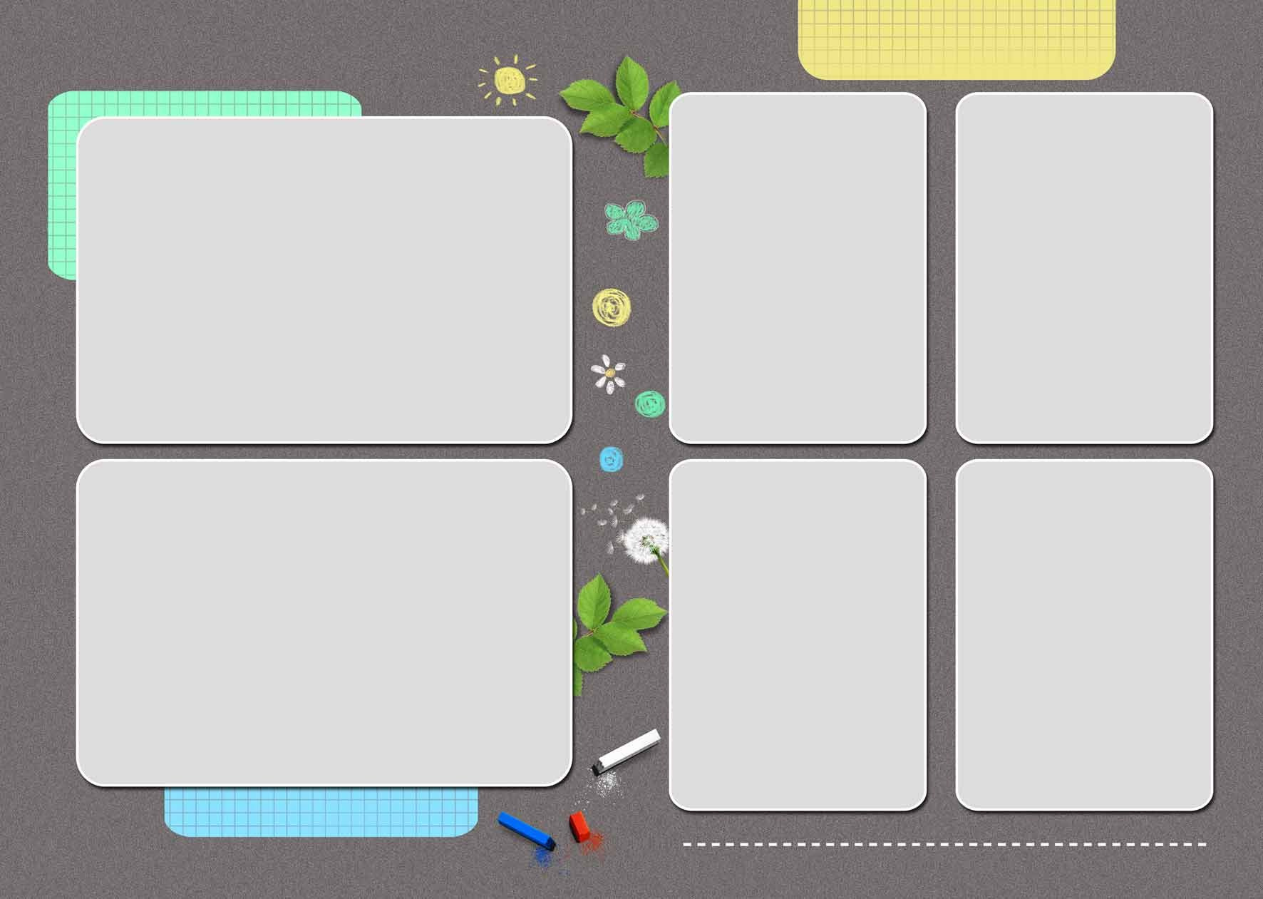 Фотокнига для детского сада, дизайн "Мел". Школьный фотограф в Евпатории