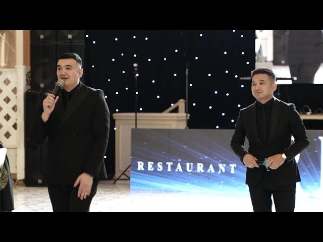 Ведущий мероприятии в Астане Акылбеков Алмас