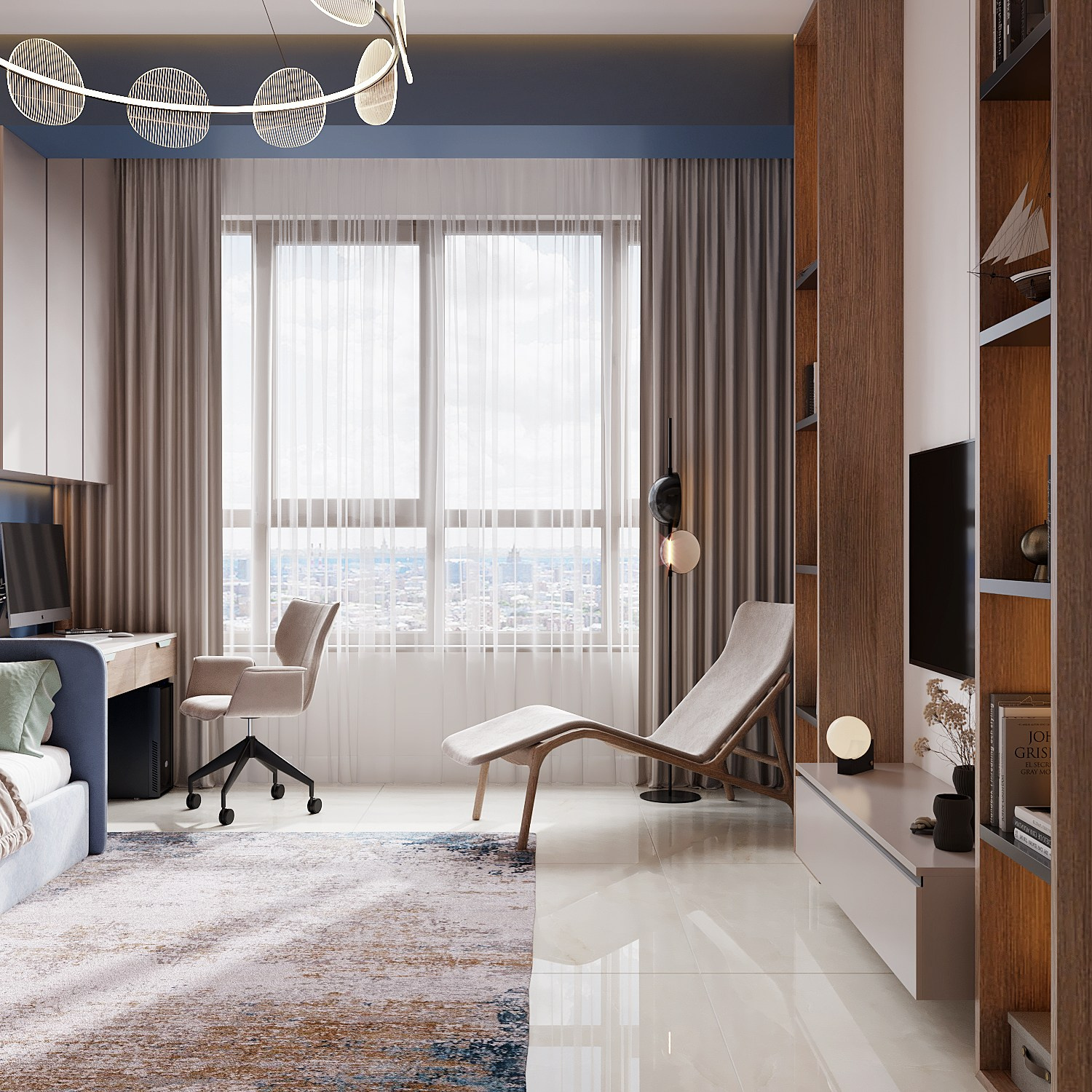 ЖК Сити парк 5. Дизайн интерьера в Москве