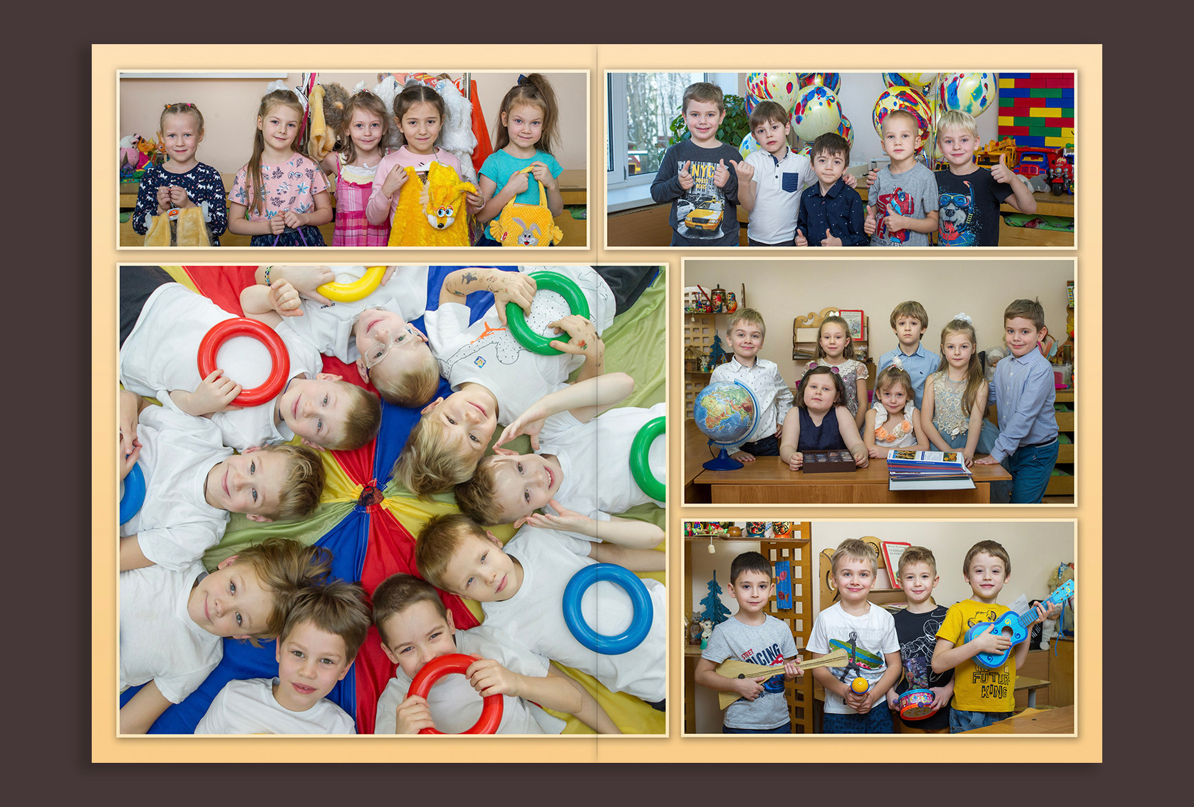 Выпускные альбомы в детский сад с бесплатной оживающей фотографией. Выпускные альбомы. Частные съемки