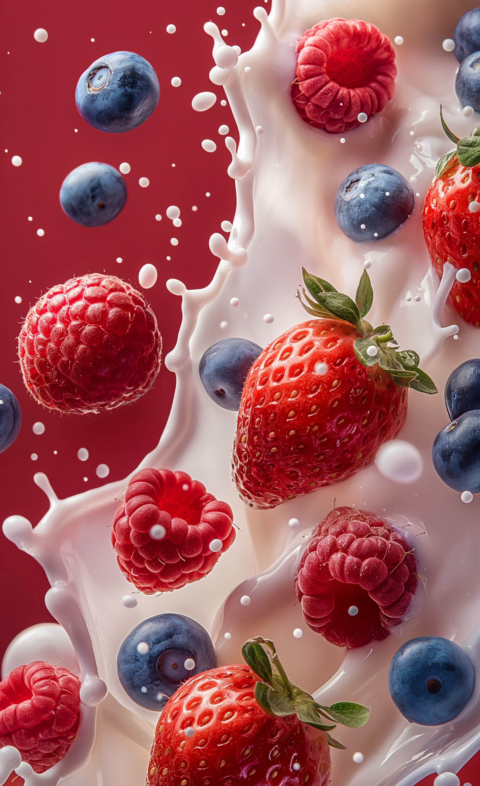 Ягодный йогурт