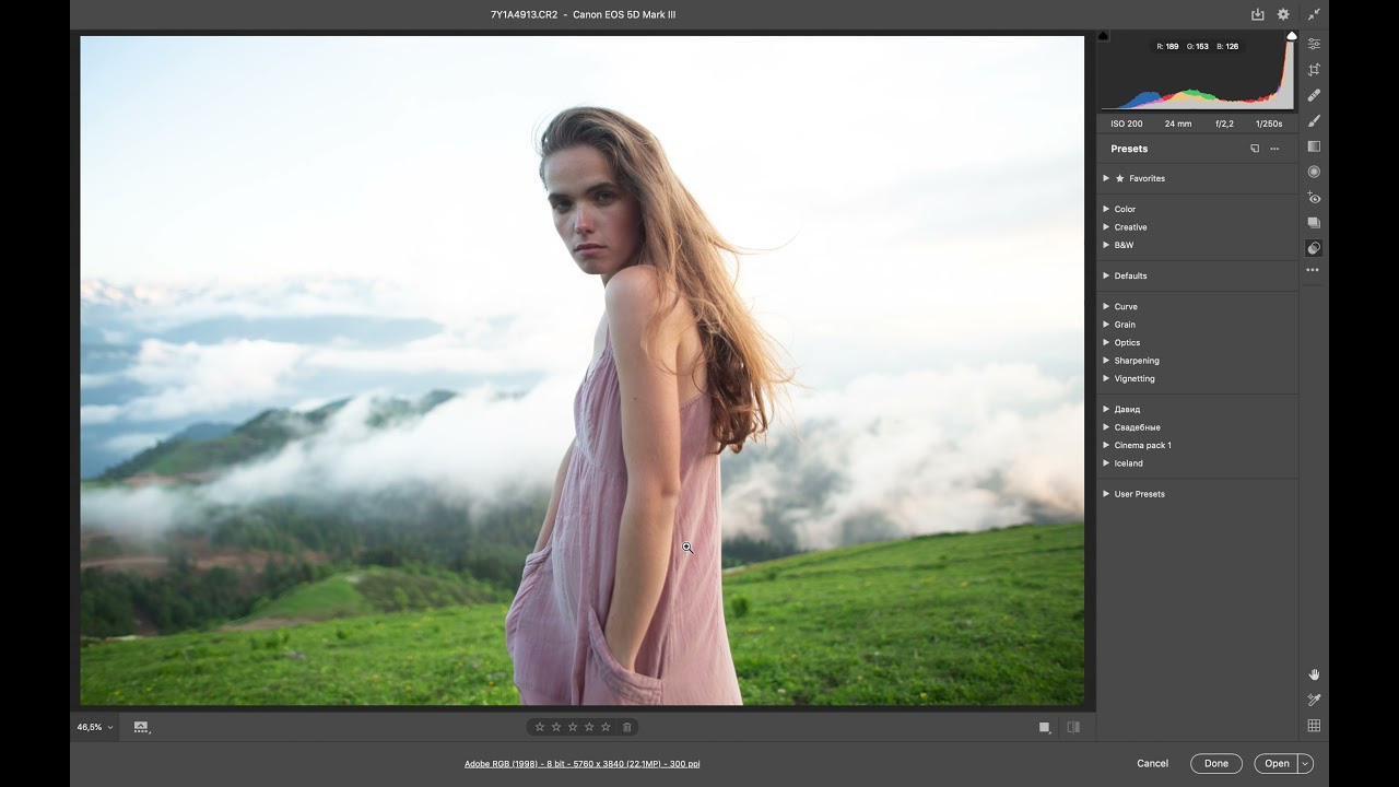 Демо версия Presets. Обучение фотографии. Фотограф Дмитрий Рогожкин