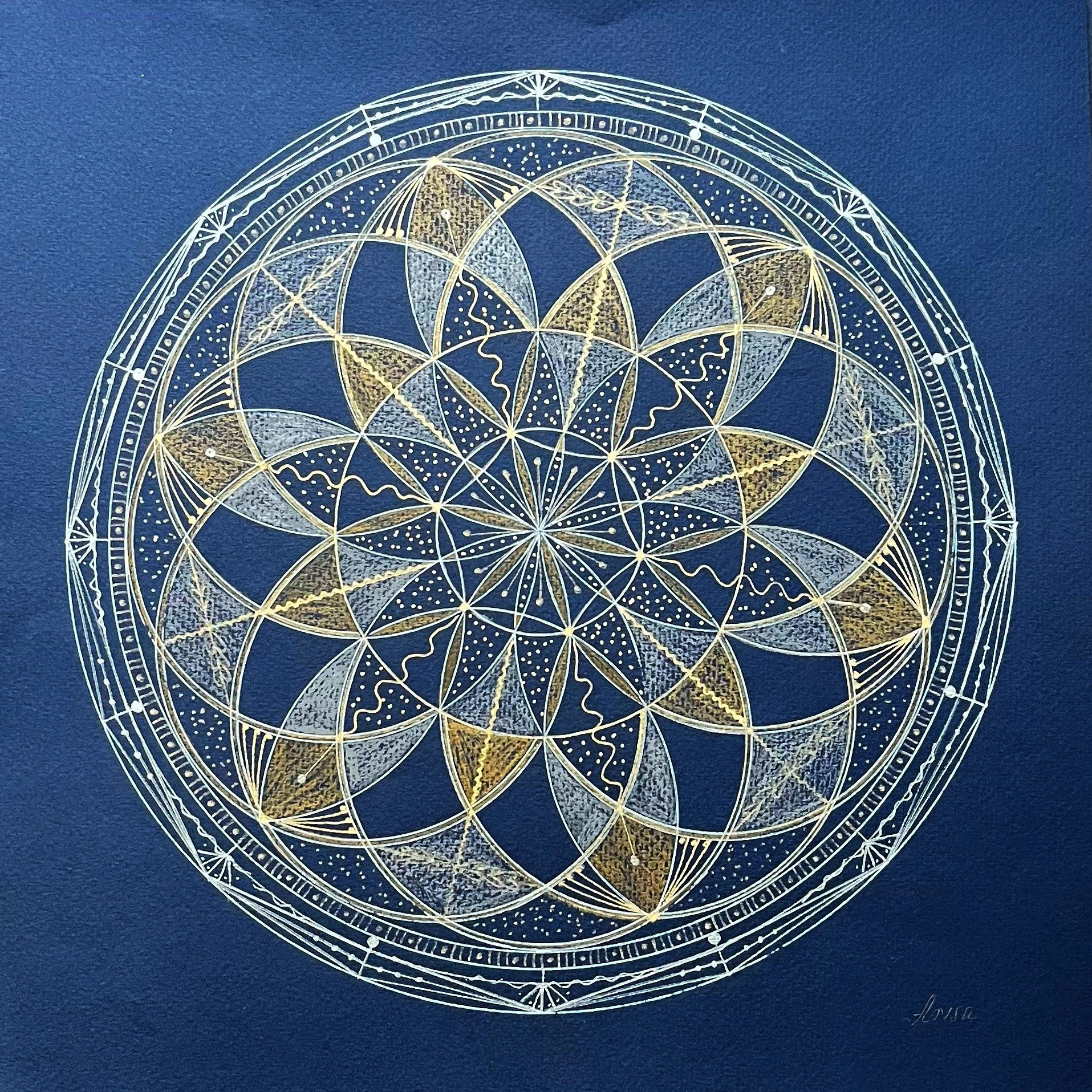 О сакральной геометрии. Arisa  — сакральные картины Мироздания