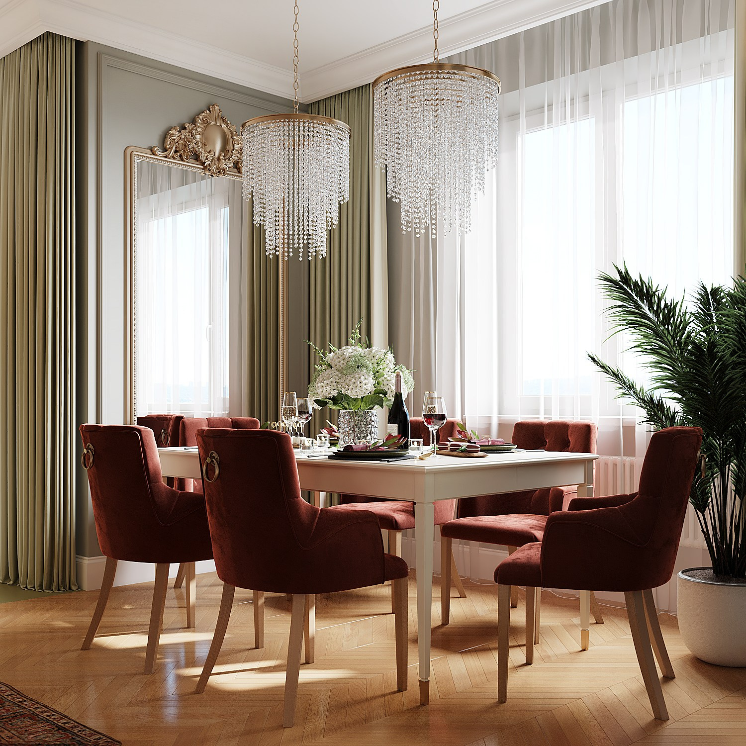 ЖК Мичуринский. Дизайн интерьера в Москве