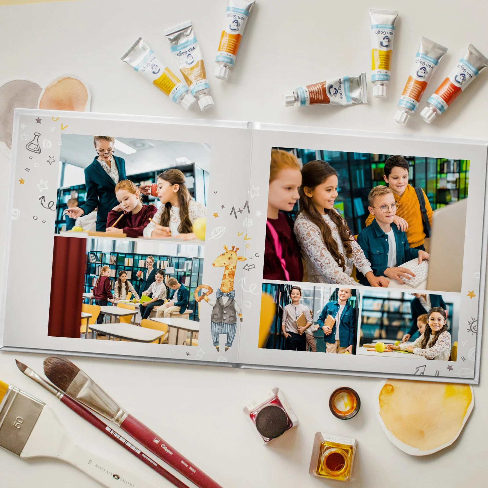 Примеры выпускных альбомов 5 разворотов. Выпускные альбомы в Зеленограде, Москве и МО