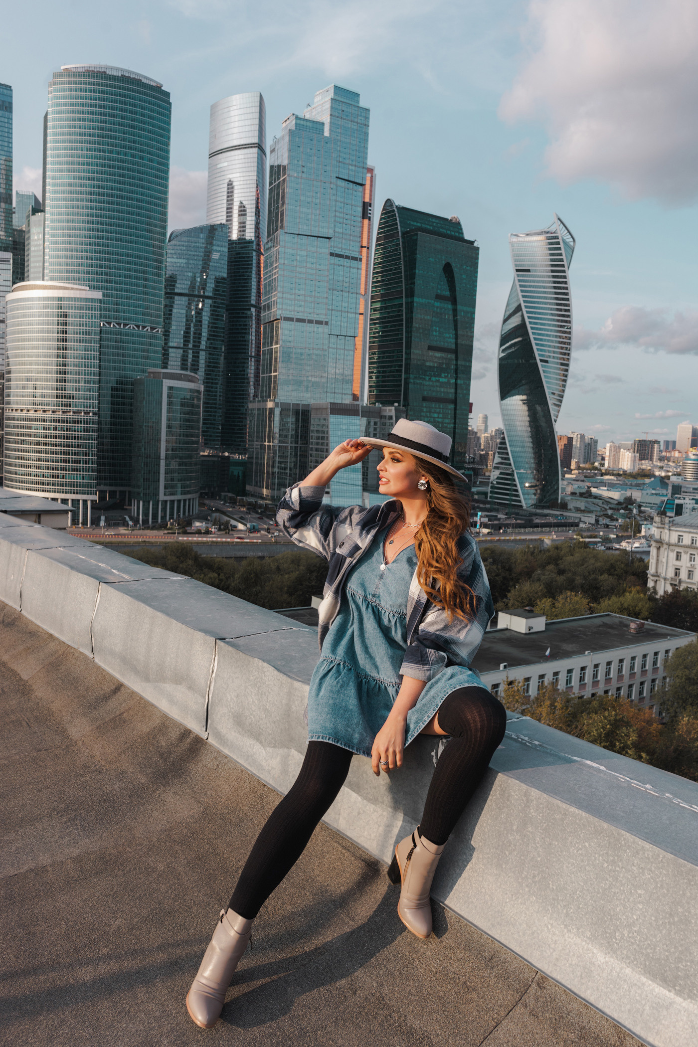  Фотосессия в Москва-Сити от Алеси Энберт