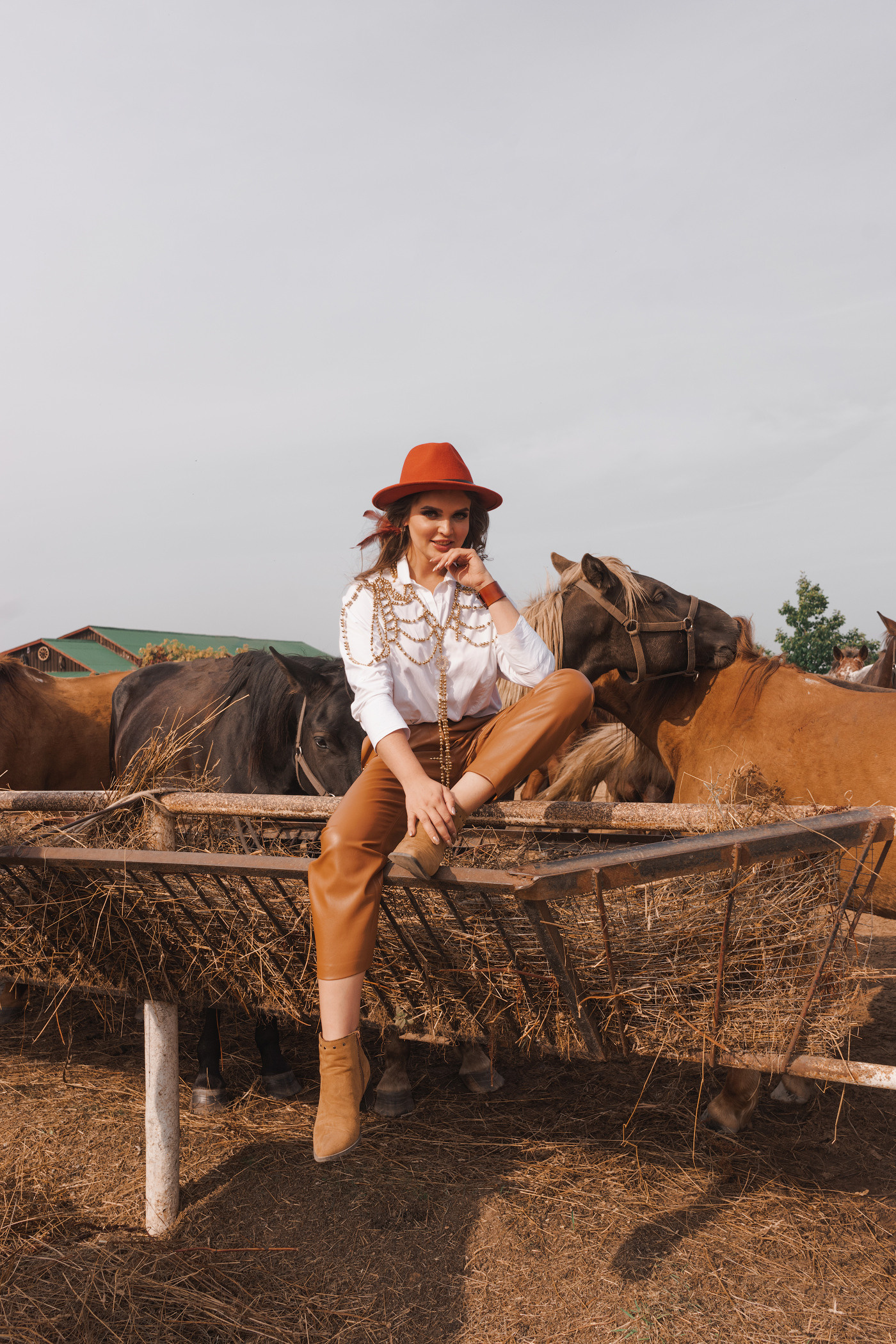  Фотосессия в стиле дикого запада от Алеси Энберт