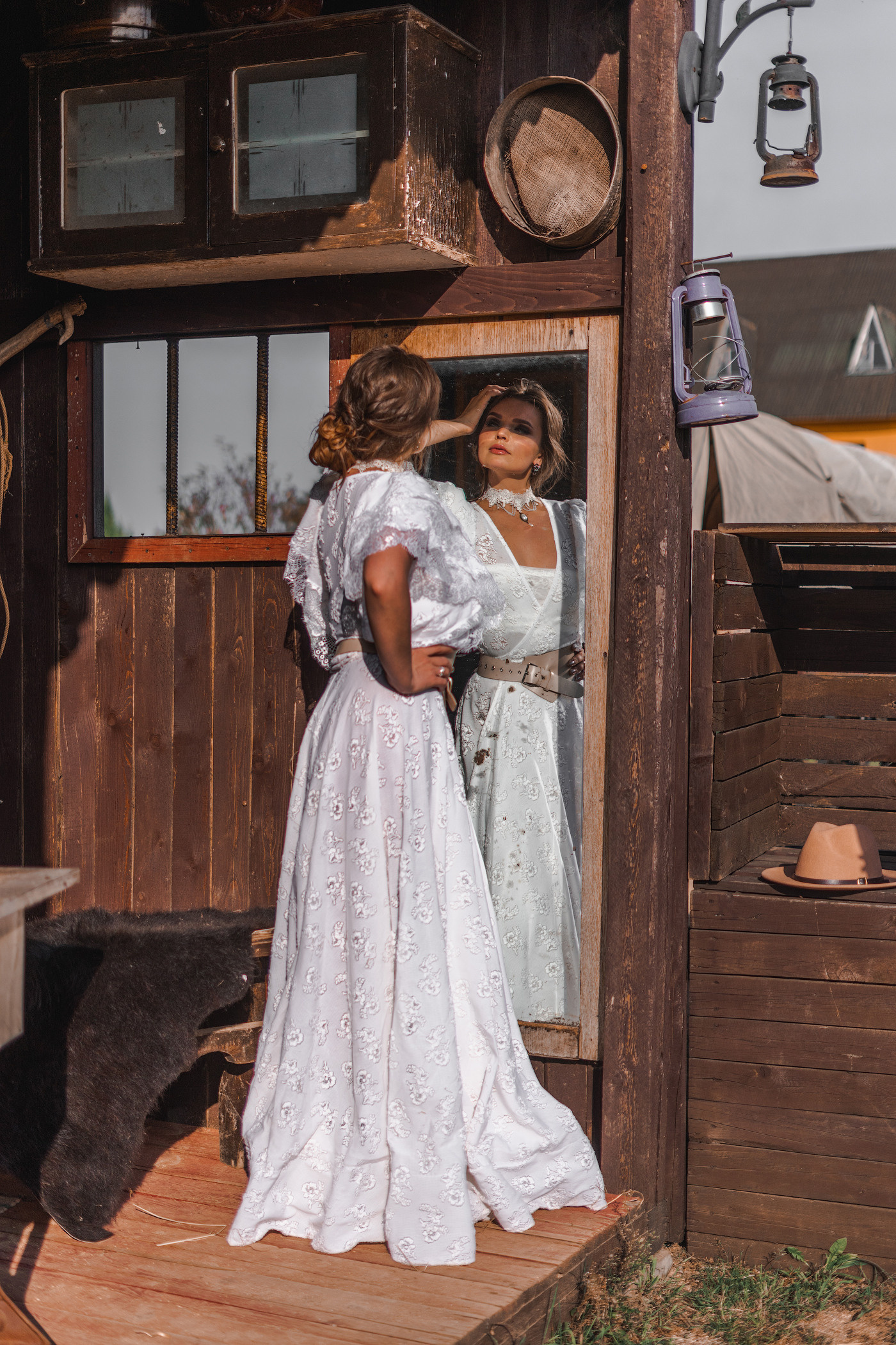  Фотосессия в стиле дикого запада от Алеси Энберт