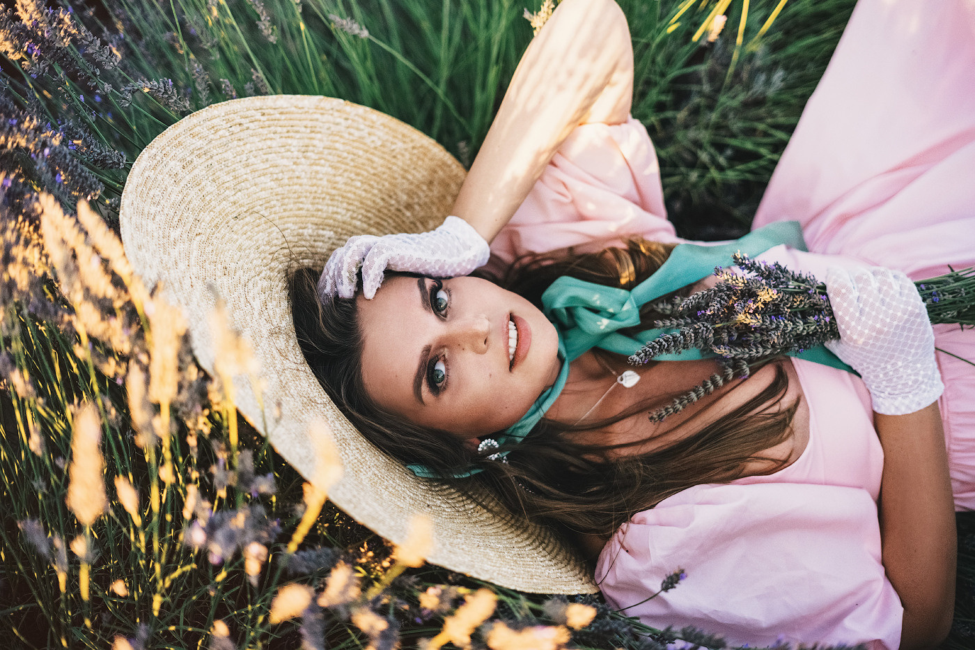  Фотосессия в лавандовом поле от Алеси Энберт