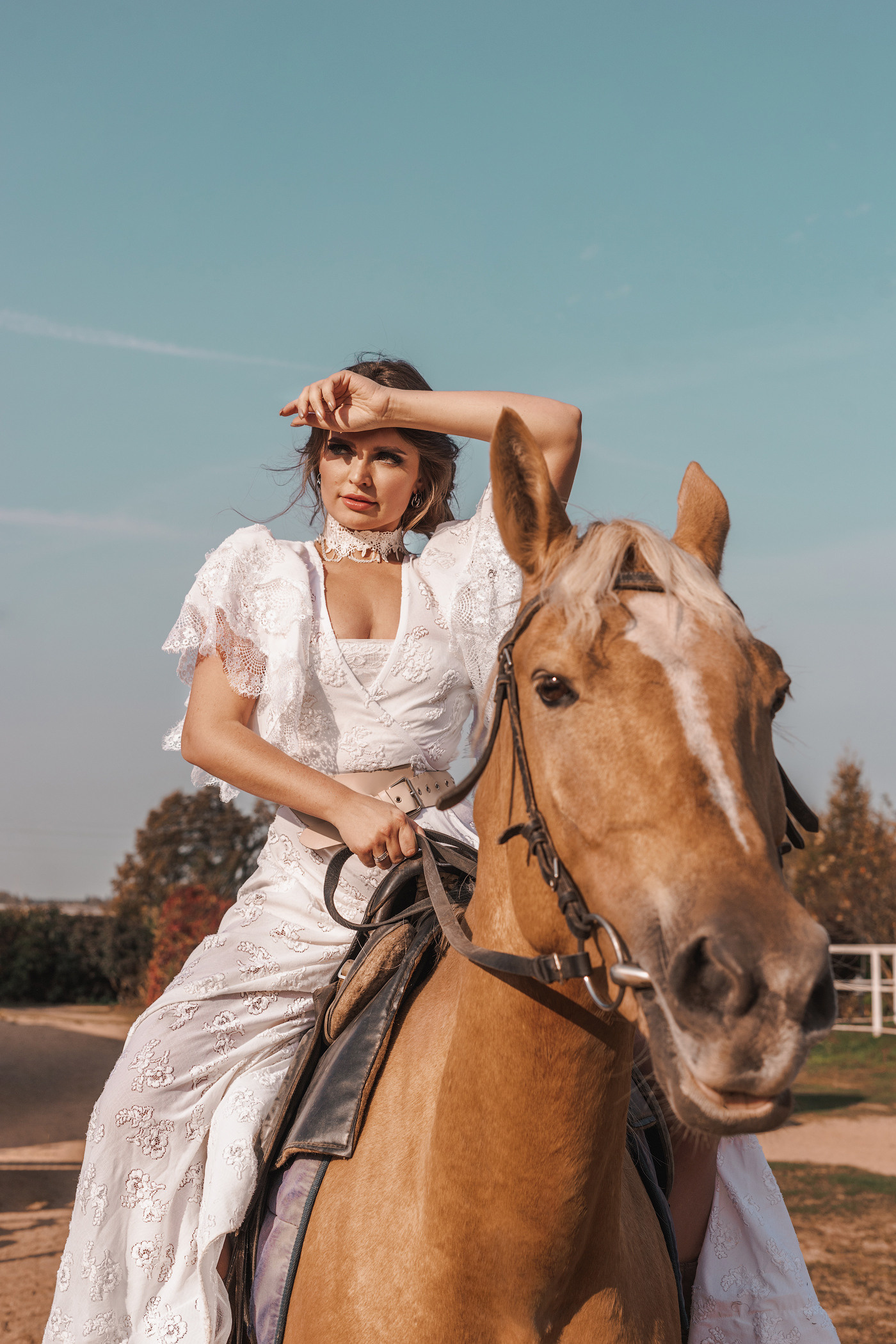  Фотосессия в стиле дикого запада от Алеси Энберт