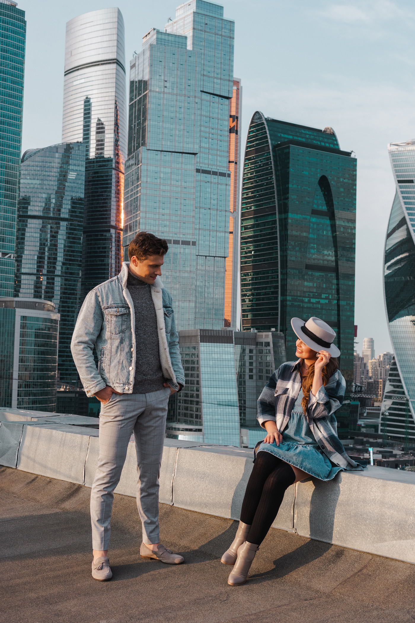  Фотосессия в Москва-Сити от Алеси Энберт