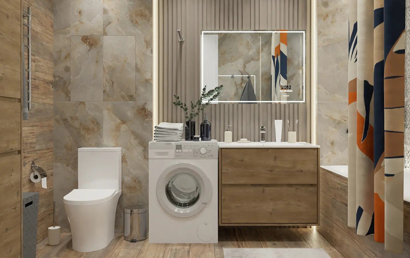 Вдохновиться. Ремонт санузла, туалета, ванной под ключ в Казани. Укладка плитки