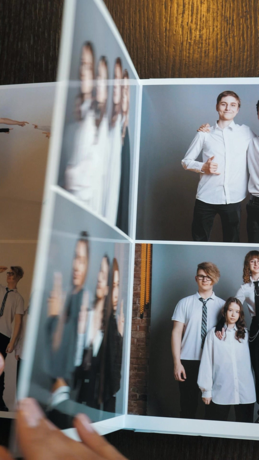 Выпускной альбом с 9 класса Школьная выпускная фотокнига