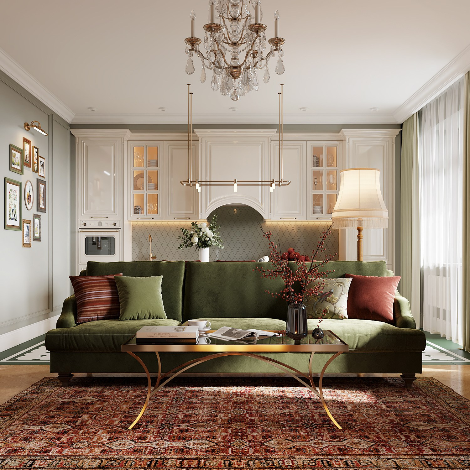 ЖК Мичуринский. Дизайн интерьера в Москве