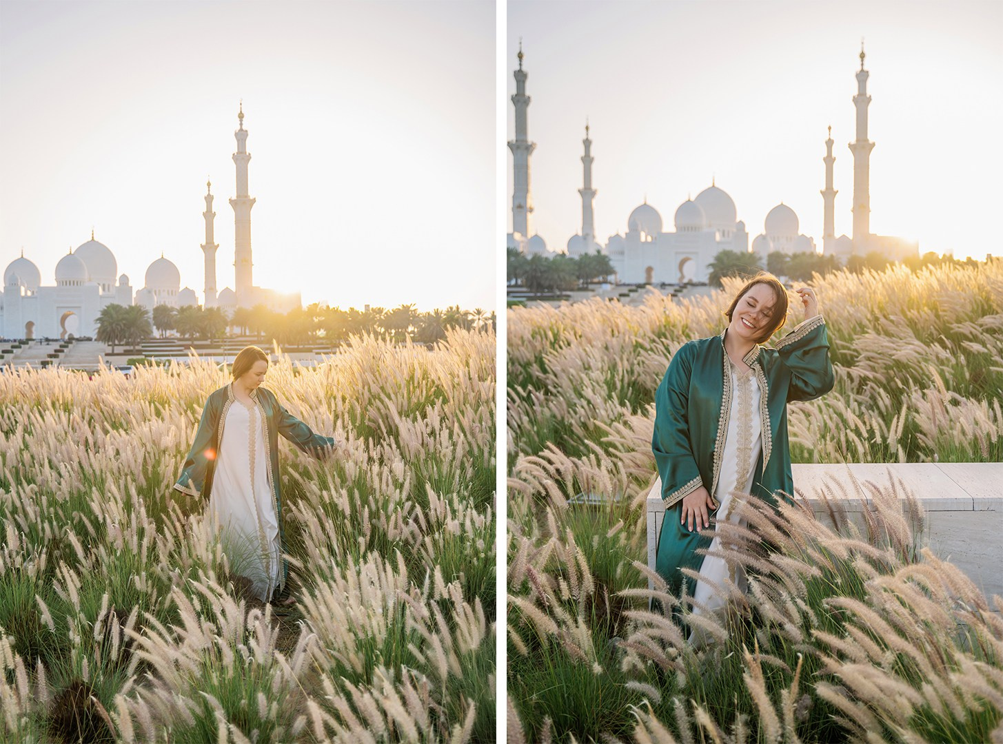 фотограф в Абу Даби, фотосессия в большой белой мечети шейха заеда