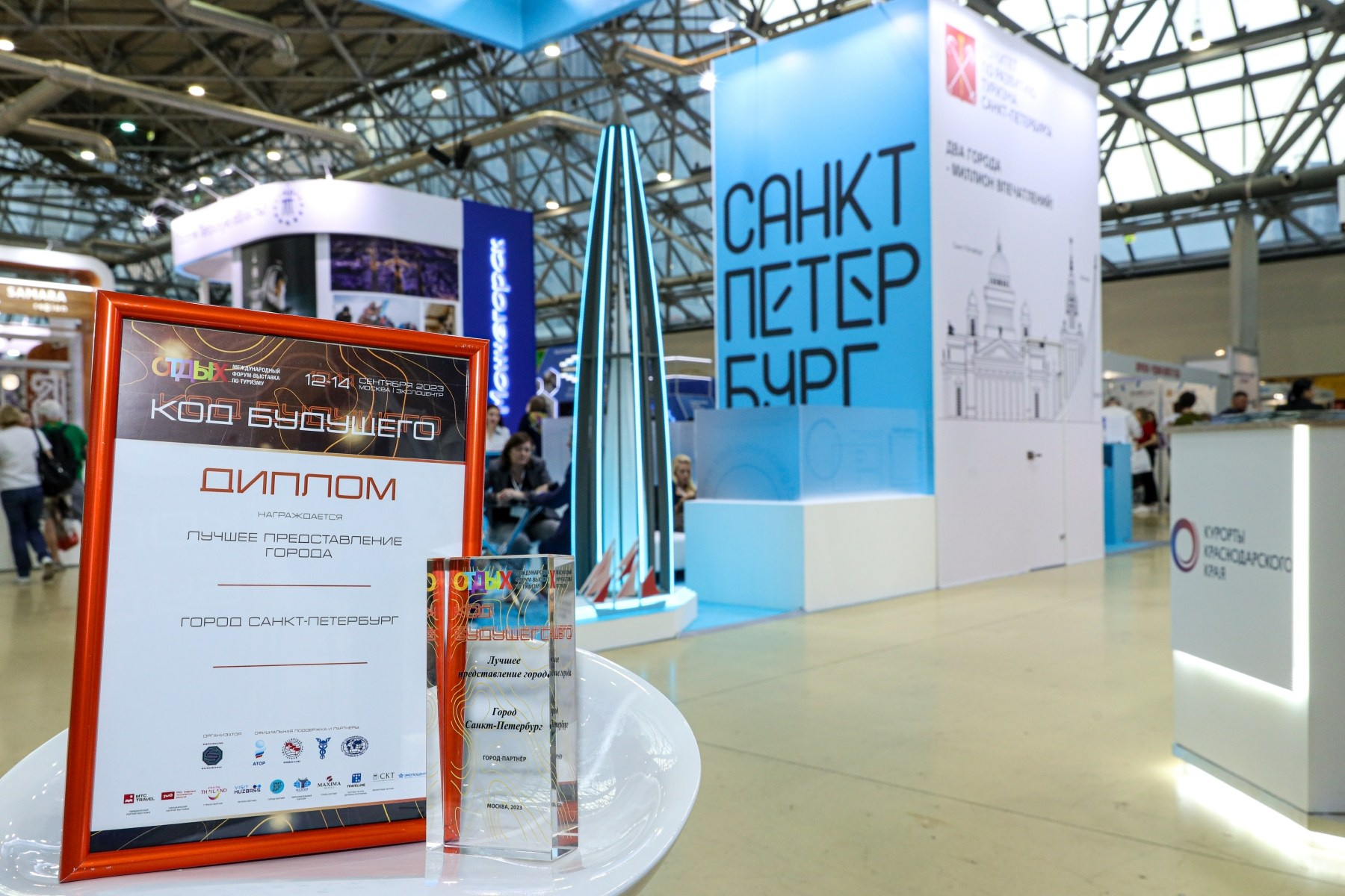 Съёмка стенда на выставке. Фотограф на мероприятие в Москве Марик