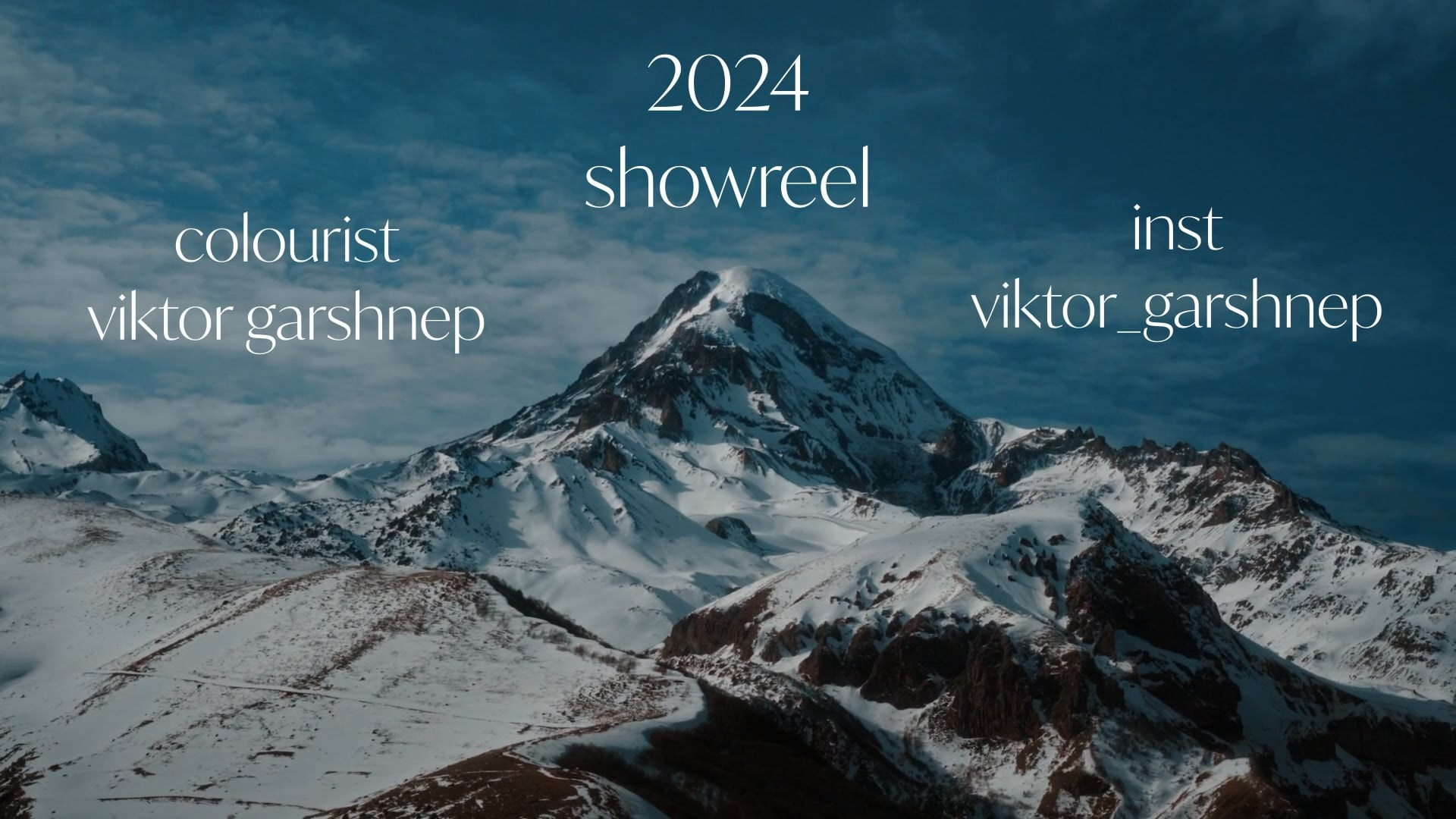Colour Showreel 2024. Фотограф документалист Виктор Гаршнеп