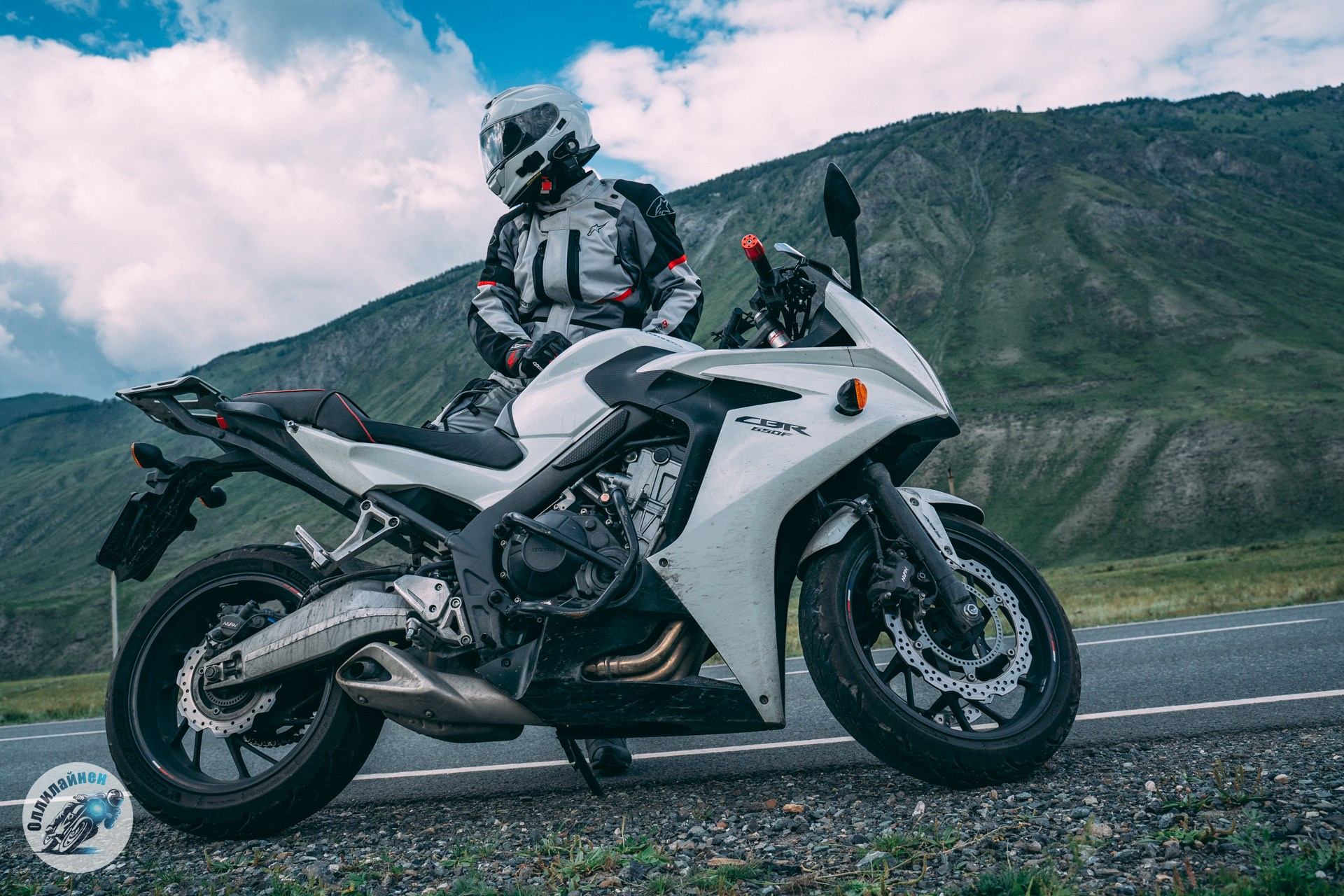 Занятия по безопасному управлению мотоциклом Владимир Оллилайнен