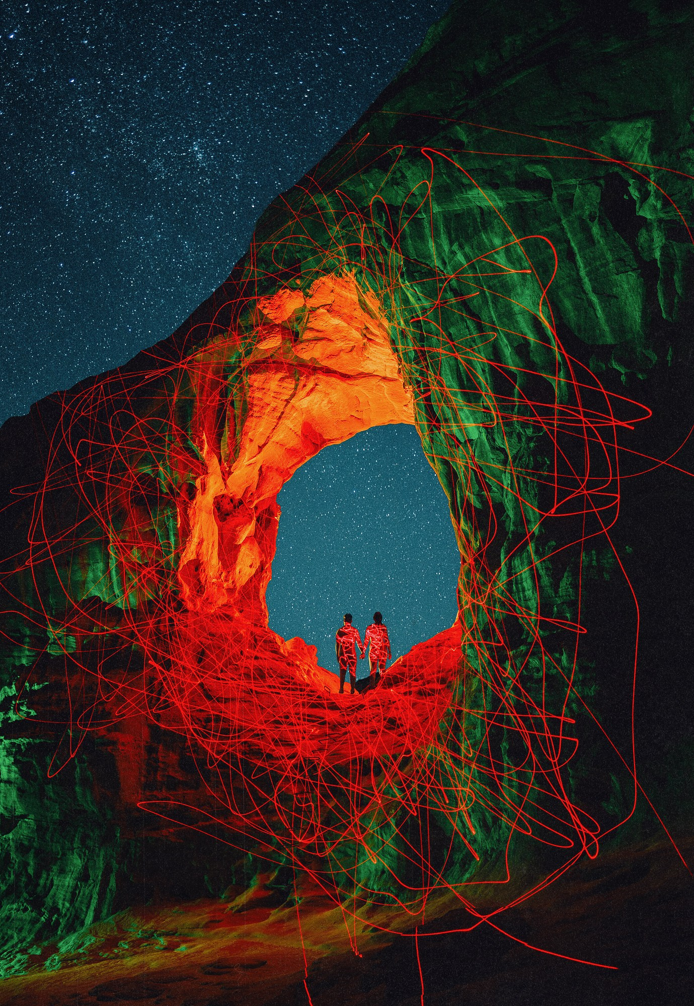 СВЕТ НОЧИ. Visual artist Daniil Kontorovich