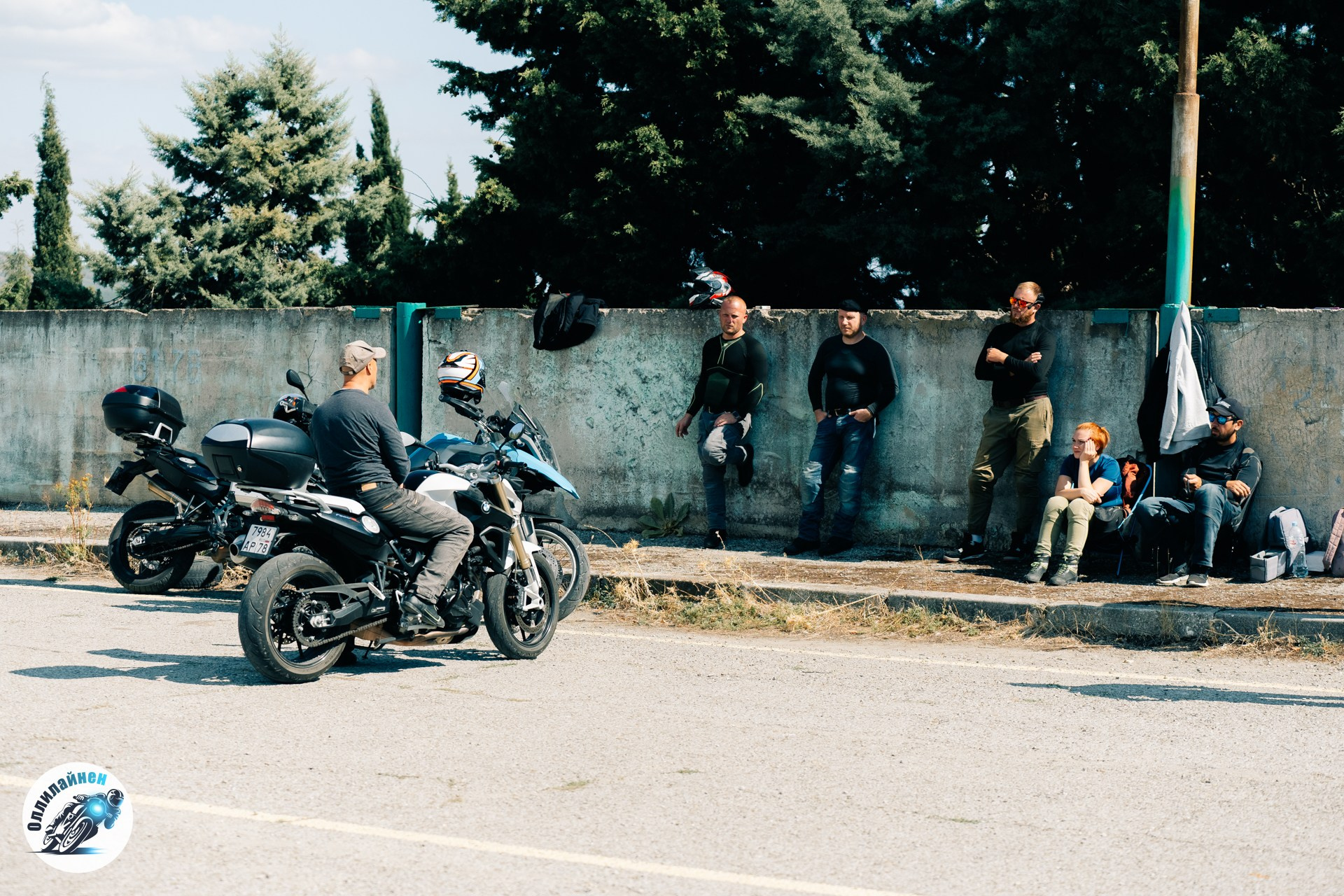 Занятия по безопасному управлению мотоциклом Владимир Оллилайнен