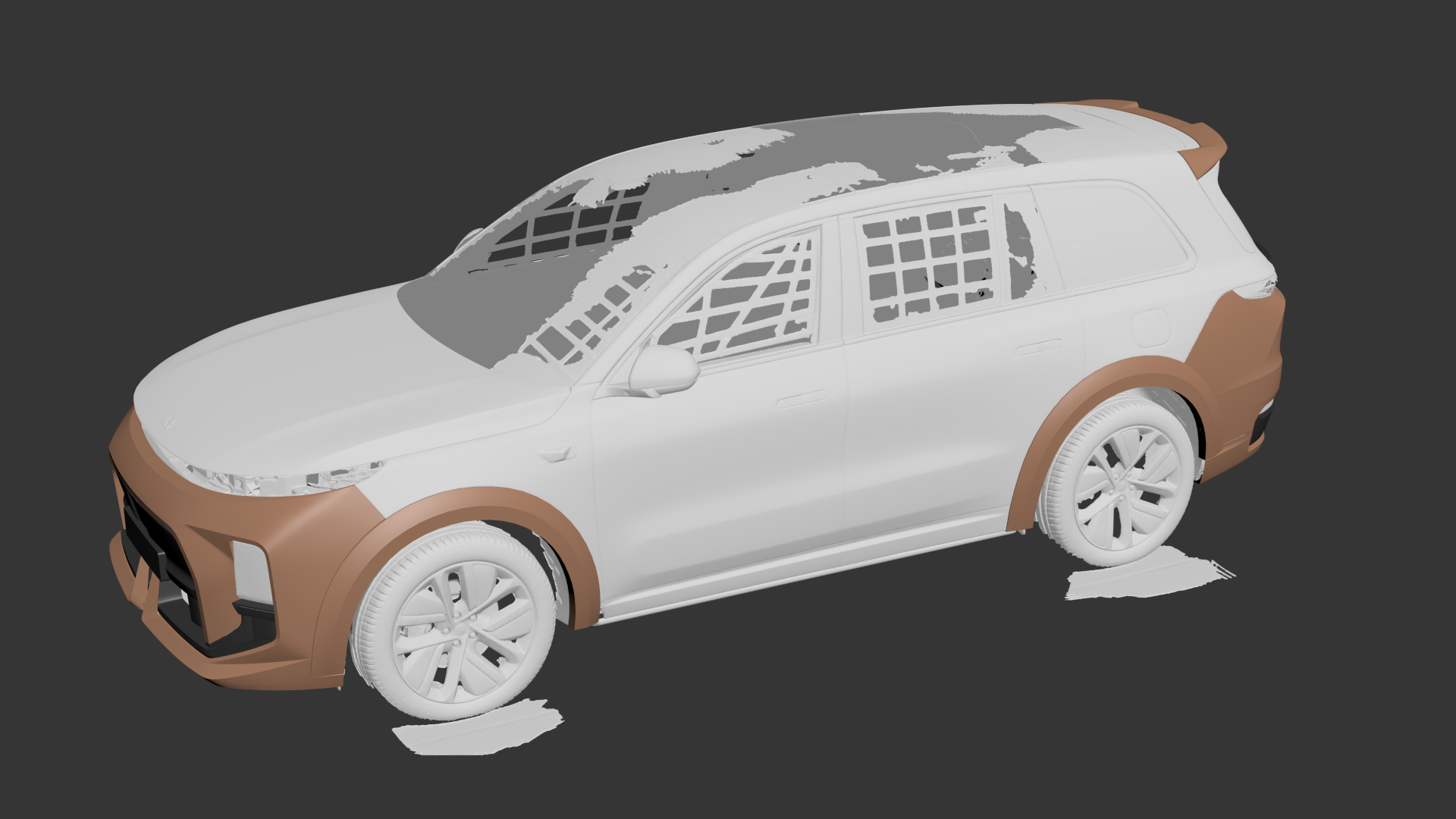 Обвес для LiXiang L9. Заур Халилов | Тюнинг и дизайн автомобилей