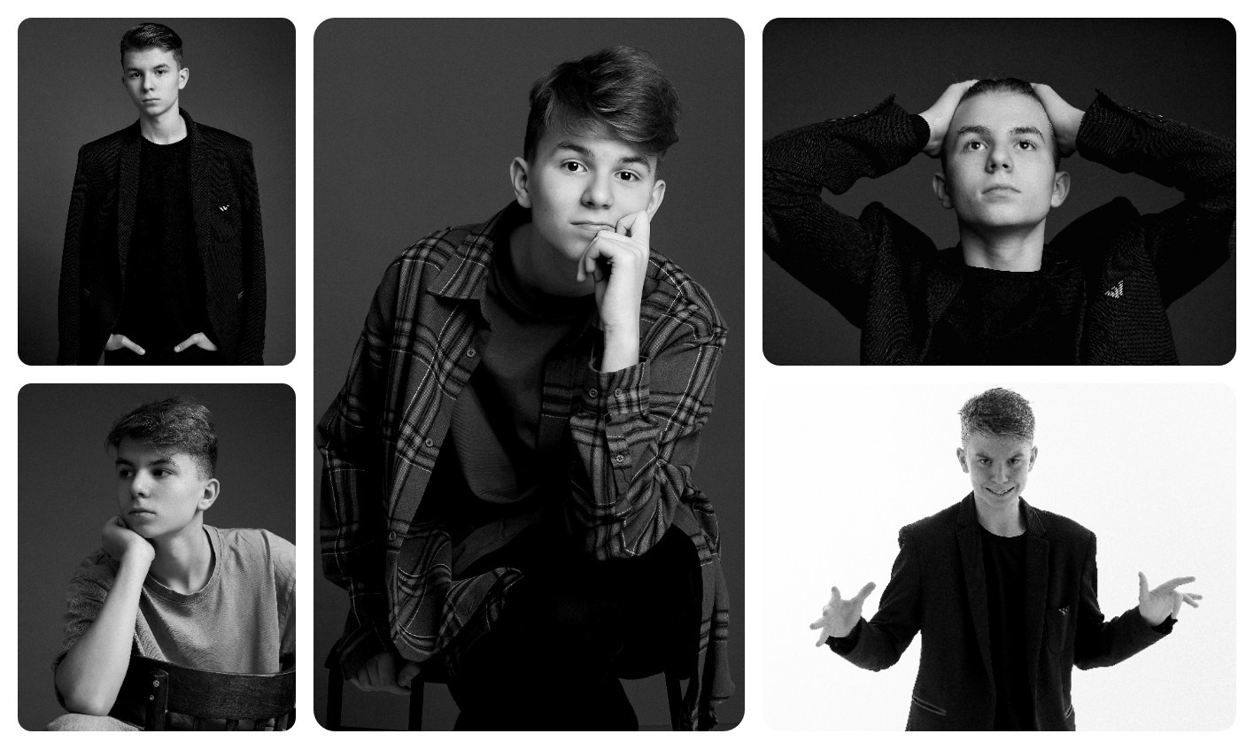 Фотосъемка для модельных и актерских портфолио. Фотограф Полина Завельская