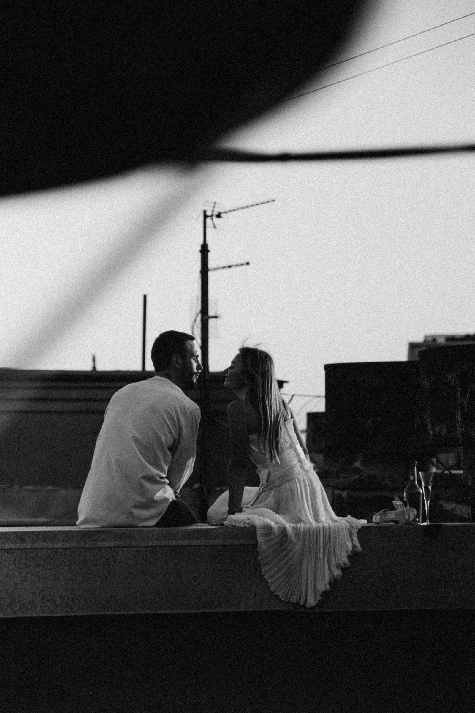 Над городом. Свадебный фотограф Минск