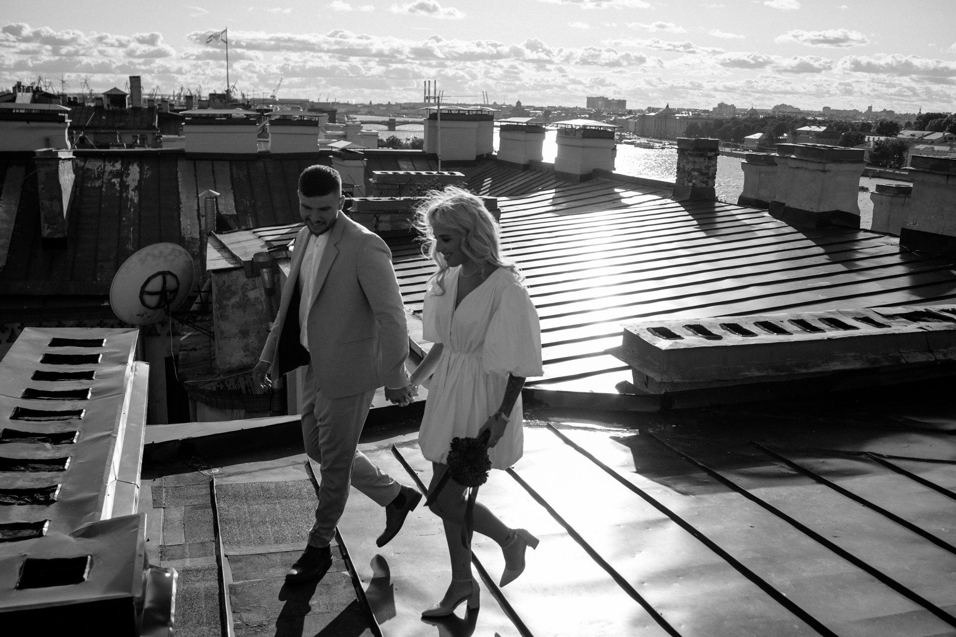 Фотосессия на крыше