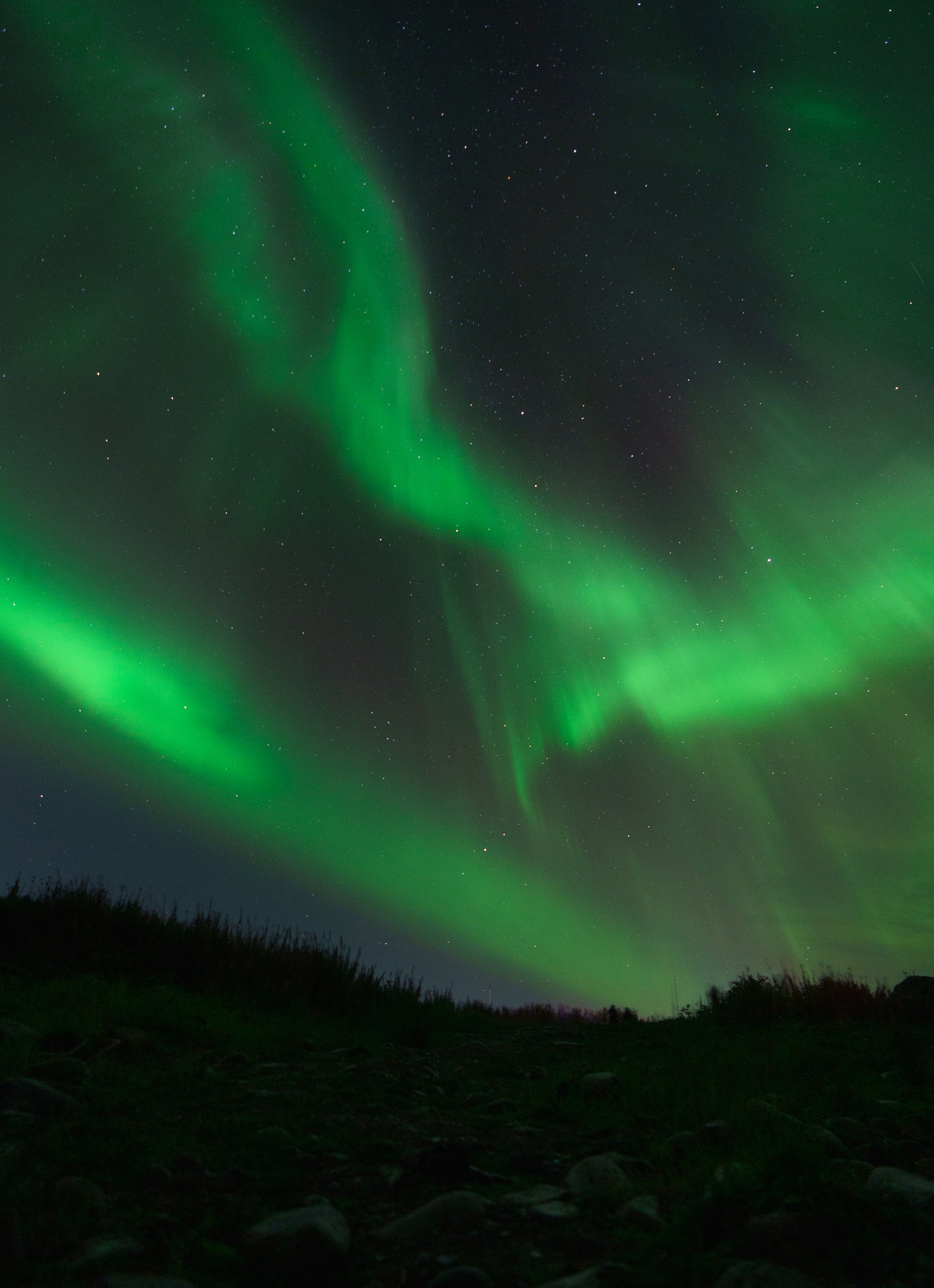 Северное сияние в Териберке