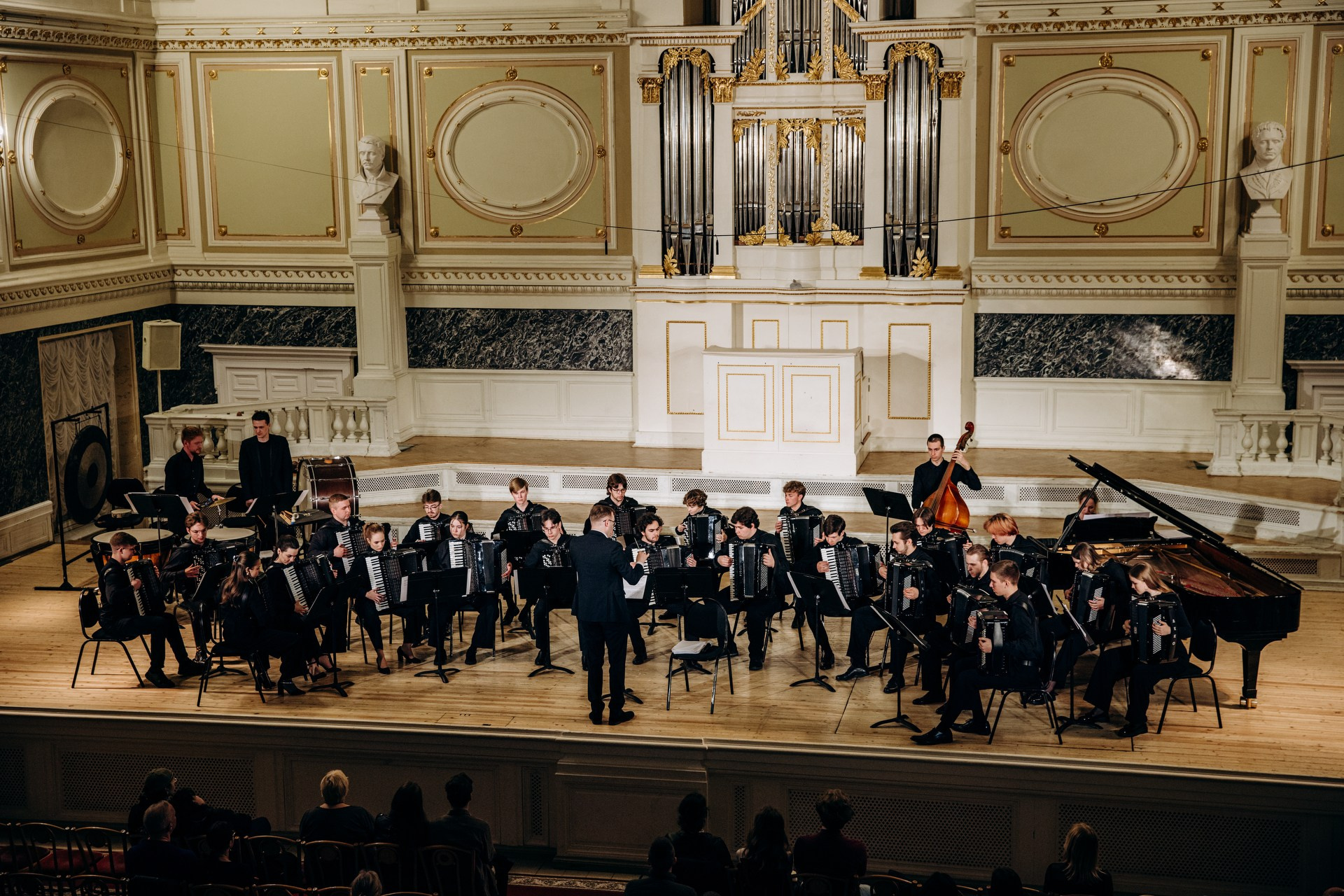 Афиши. Оркестр баянов и аккордеонов СПб ГК им. Н. А. Римского-Корсакова