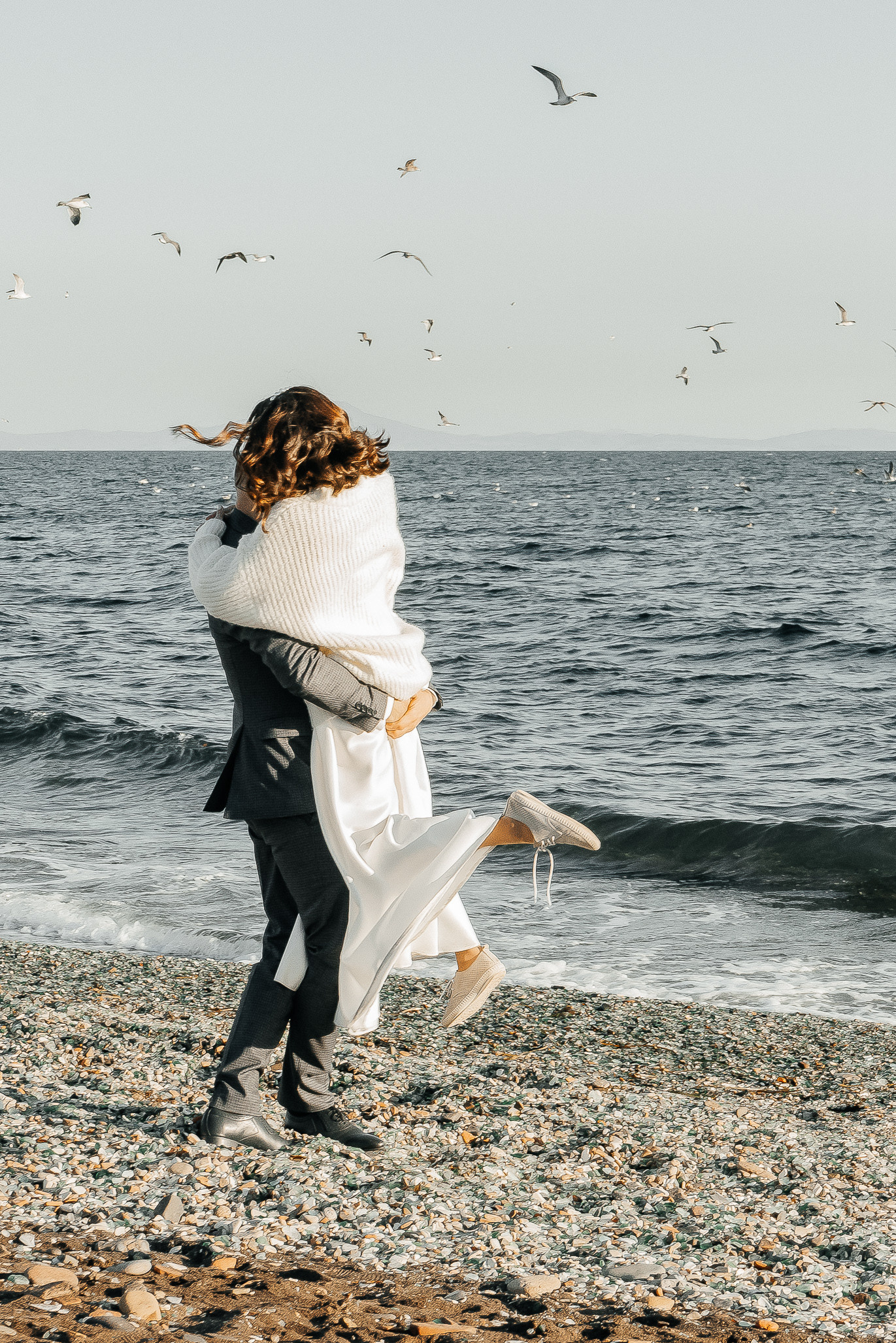 прогулка по берегу моря