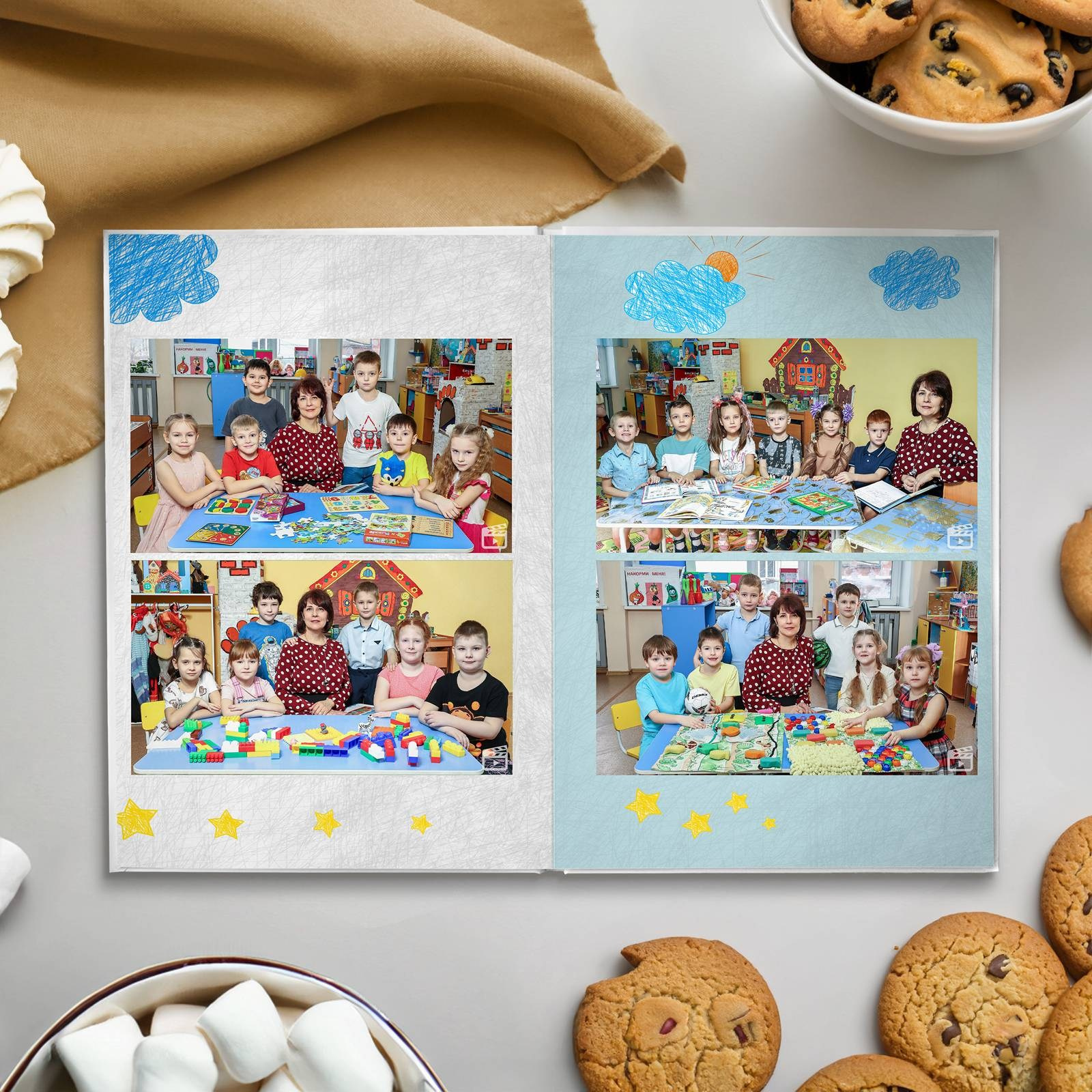 Выпускные альбомы для детского сада в Красноярске