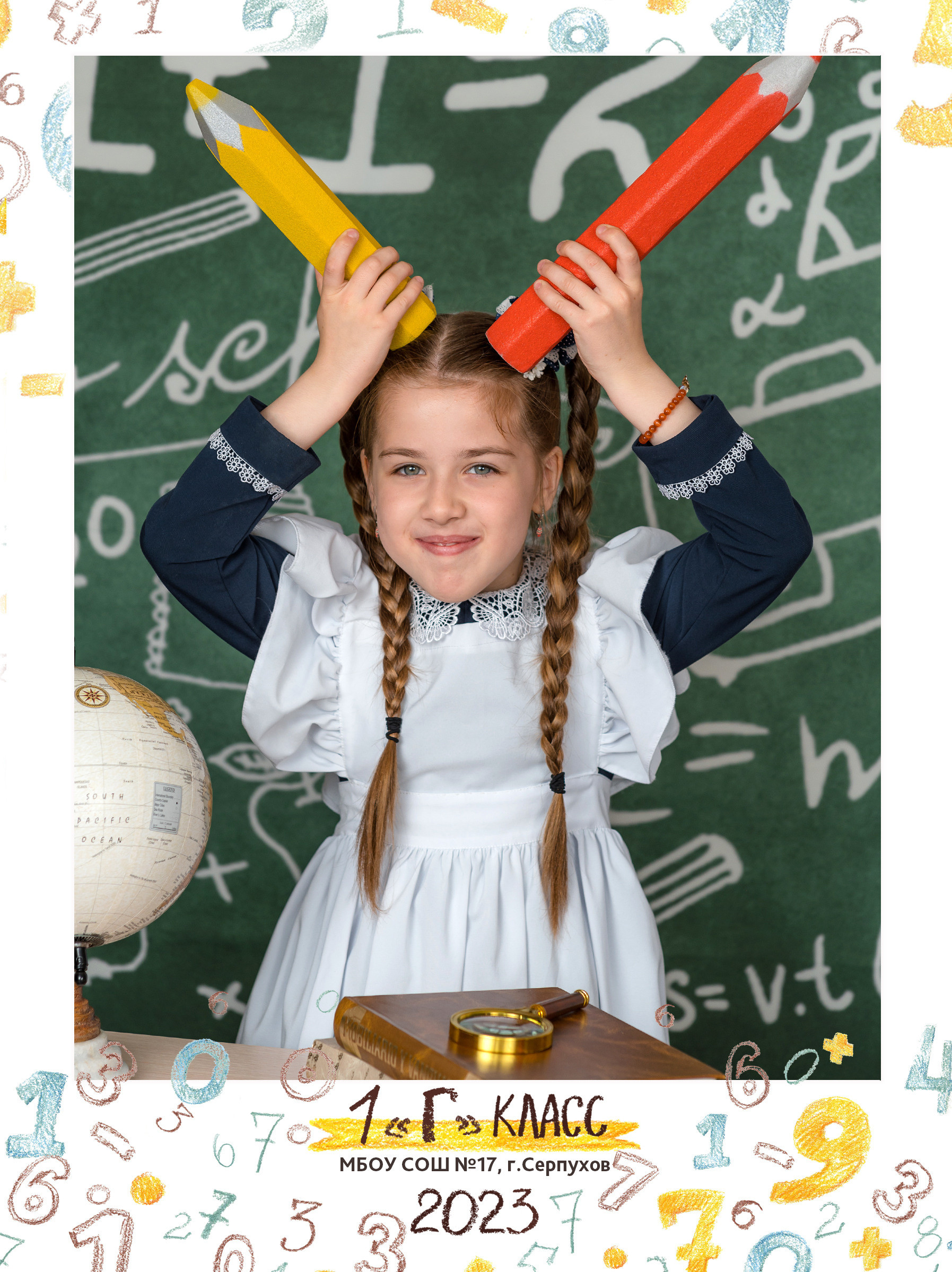 Виньетка, общее фото, индивидуальный портрет