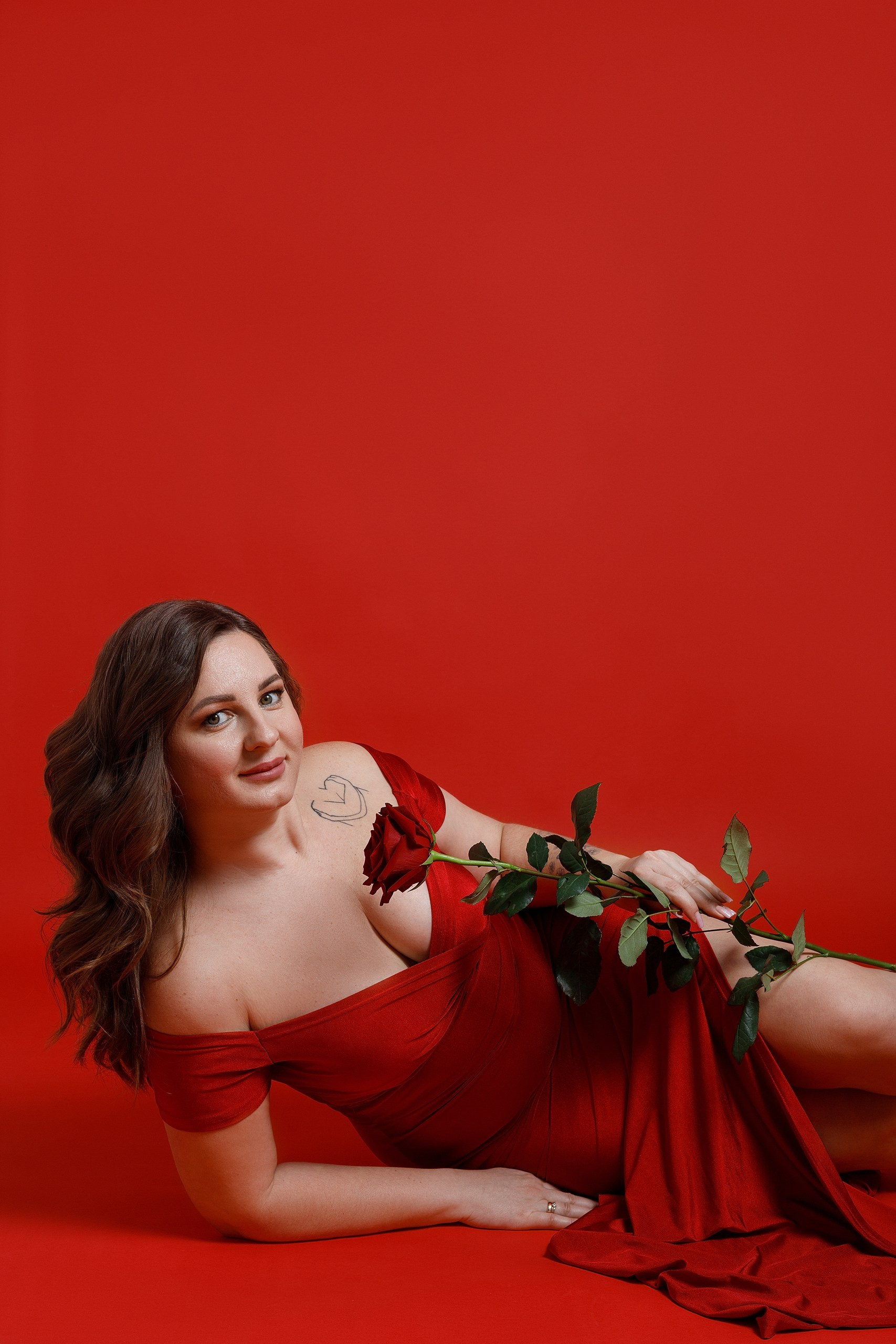 Р42-50 платье с разрезом. Женский фотограф в Анапе Лыгина Ксения