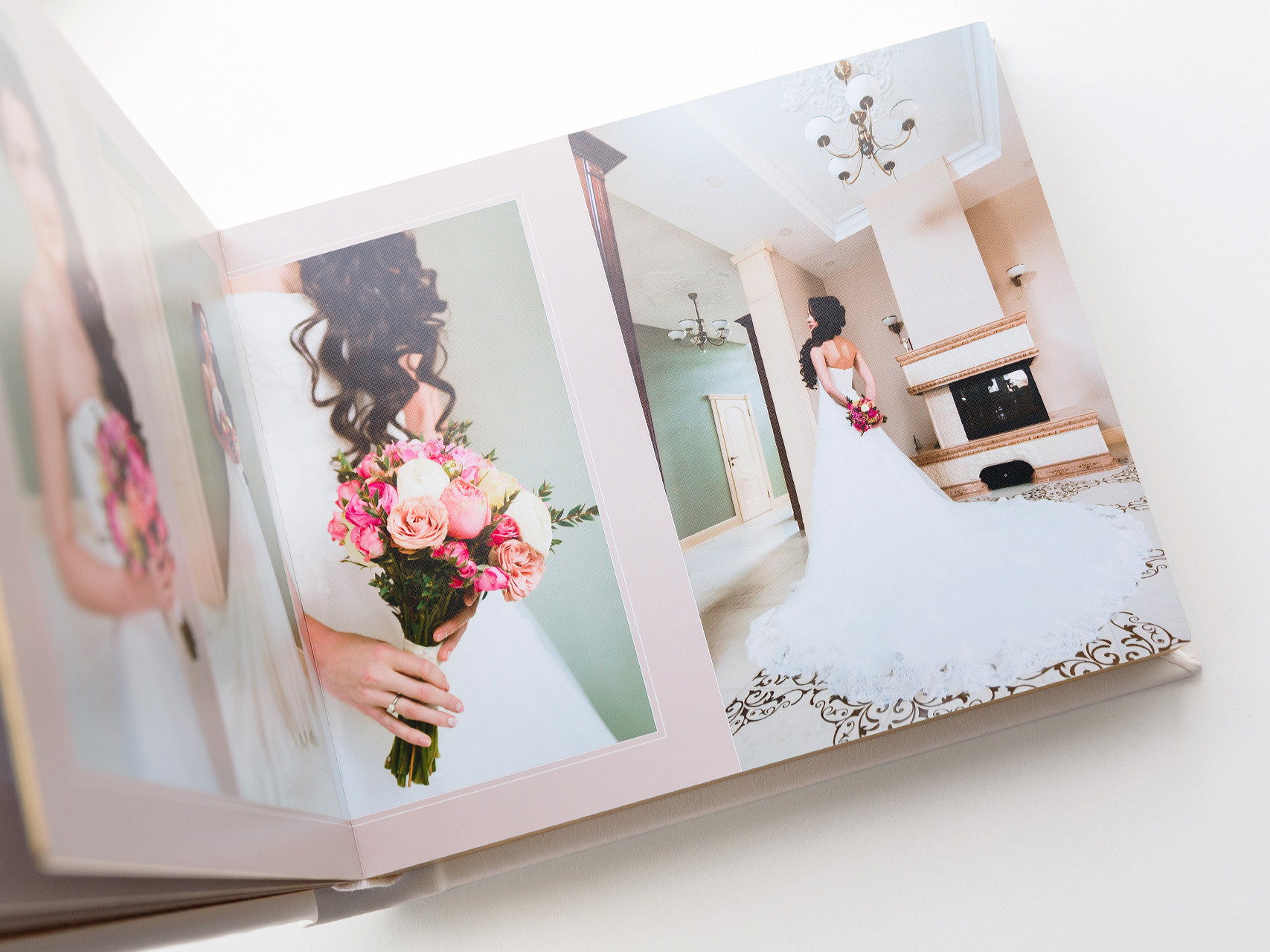 Индивидуальный дизайн свадебных фотокниг из ваших фотоархивов