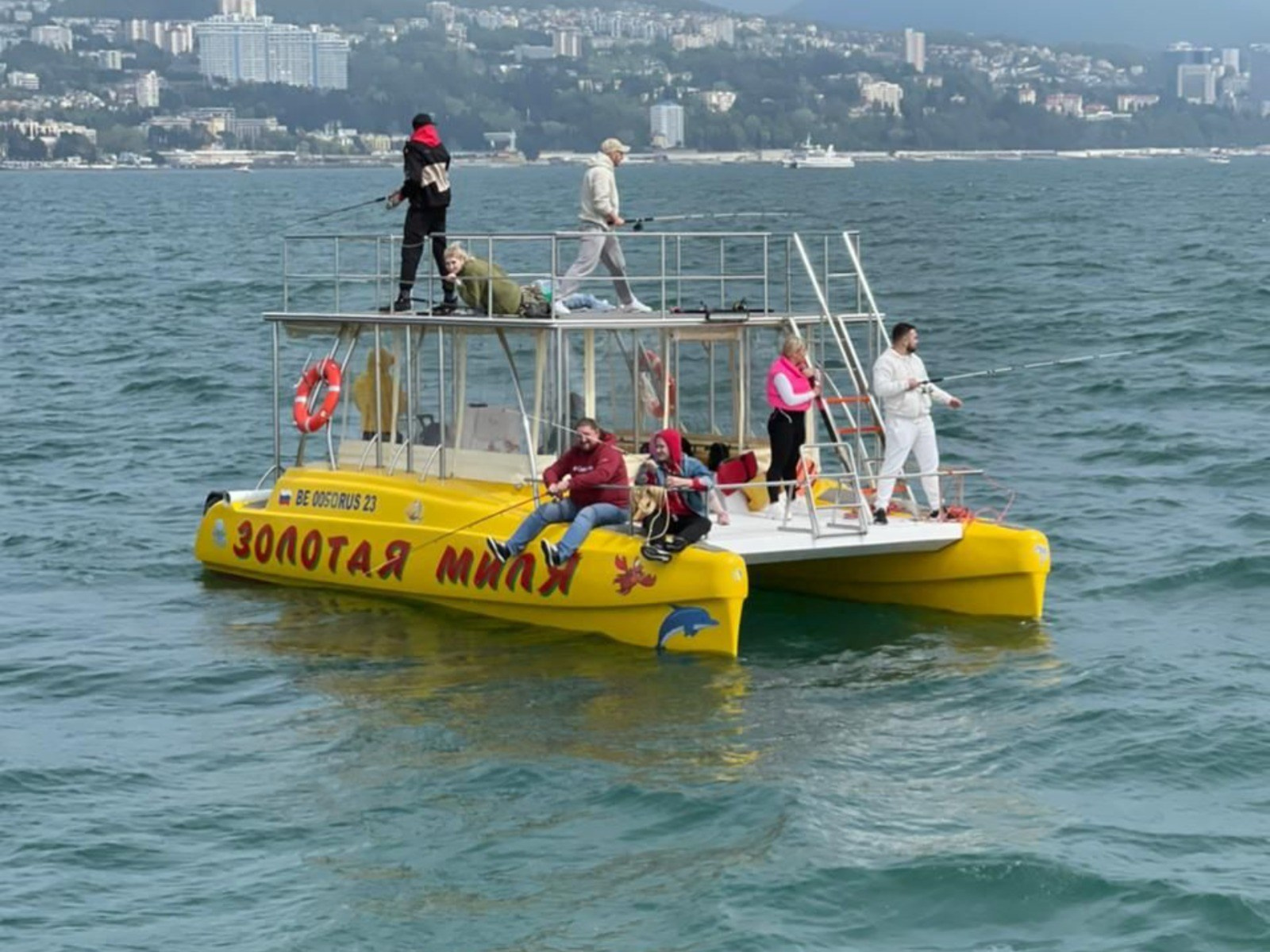 Рыбалка Аренда Рыбалка в Сочи Яхтанаморе YACHTANAMORE