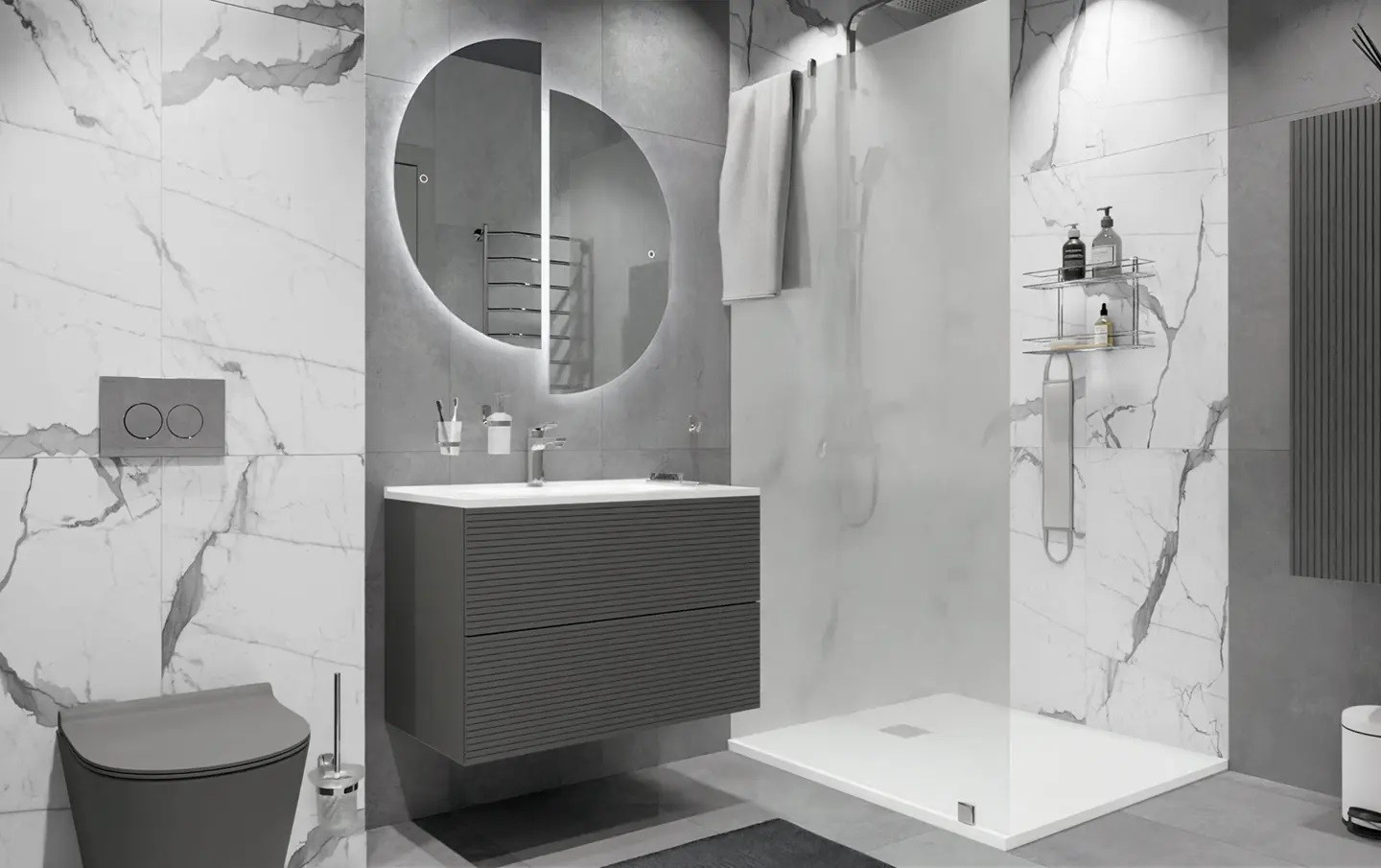 Вдохновиться. Ремонт санузла, туалета, ванной под ключ в Казани. Укладка плитки