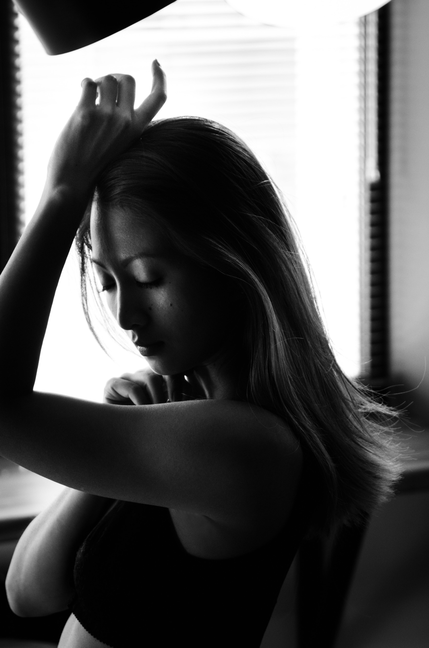 Будуар в ЧБ. Будуарный и портретный фотограф в Ростове-на-Дону Нина Чубарьян