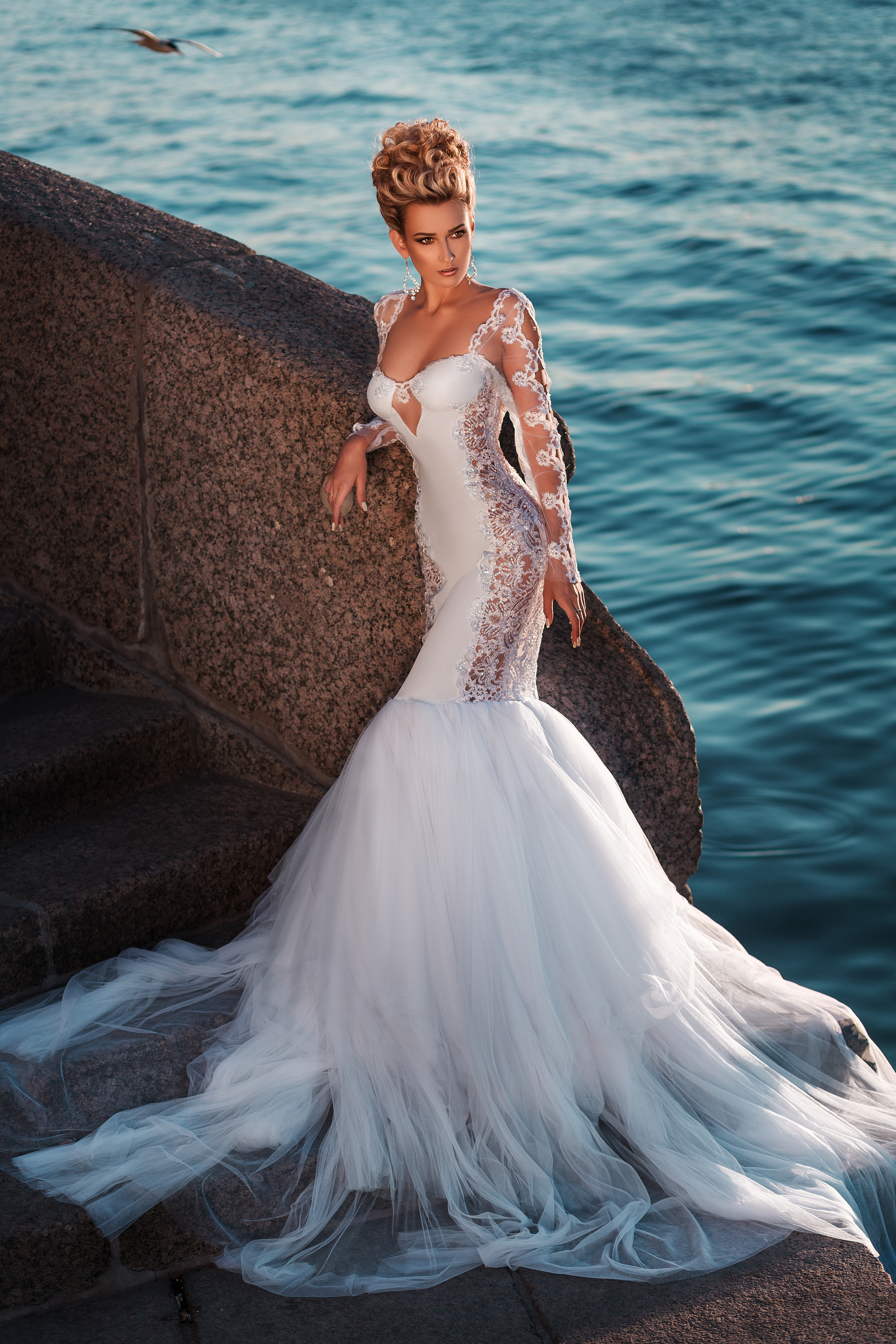 Свадебное платье съемка для журнала "Петербургская Свадьба" фото: Геннадий Чистов