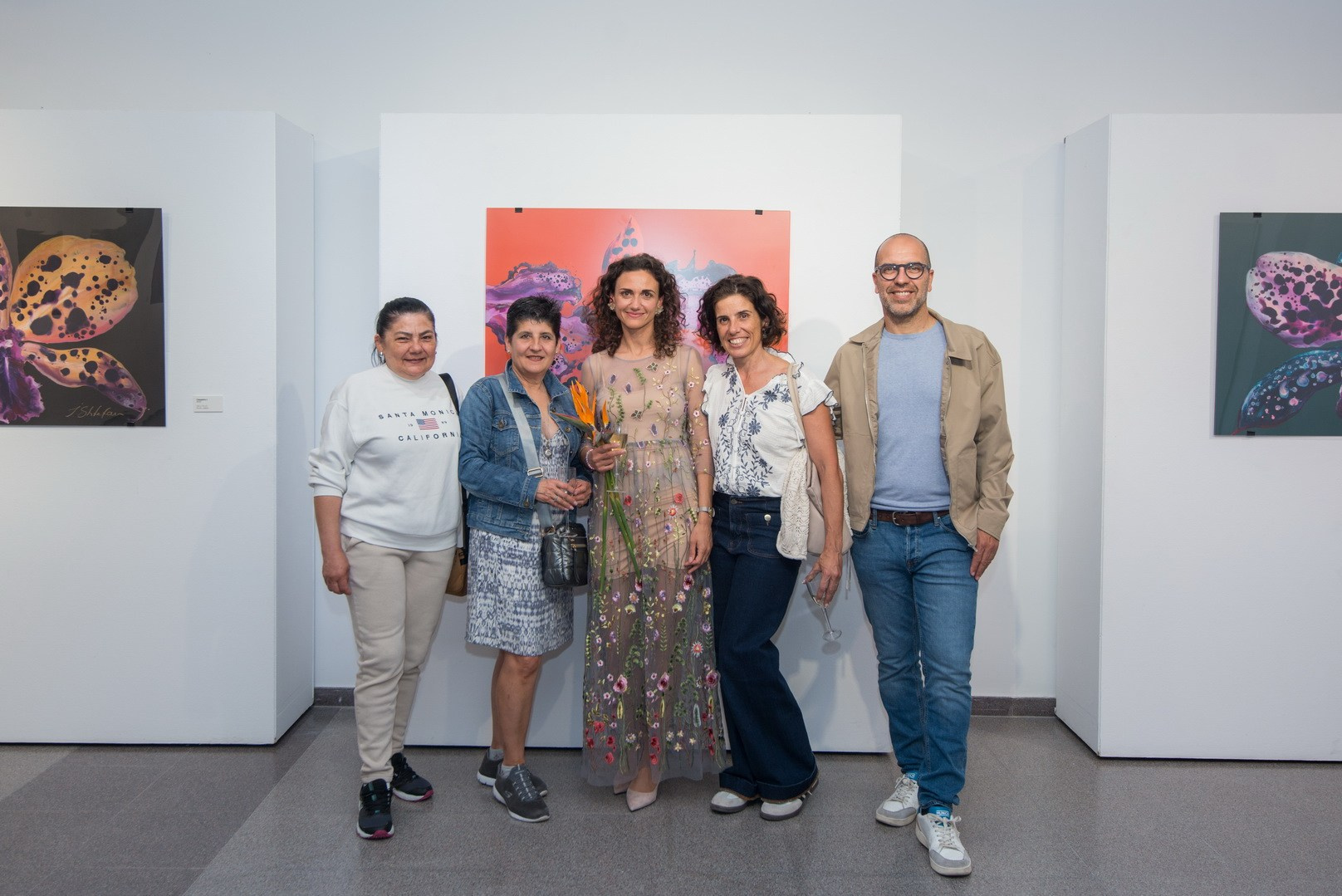 Abstract Art Exhibition. Photographer Aleksandr Rybintsev