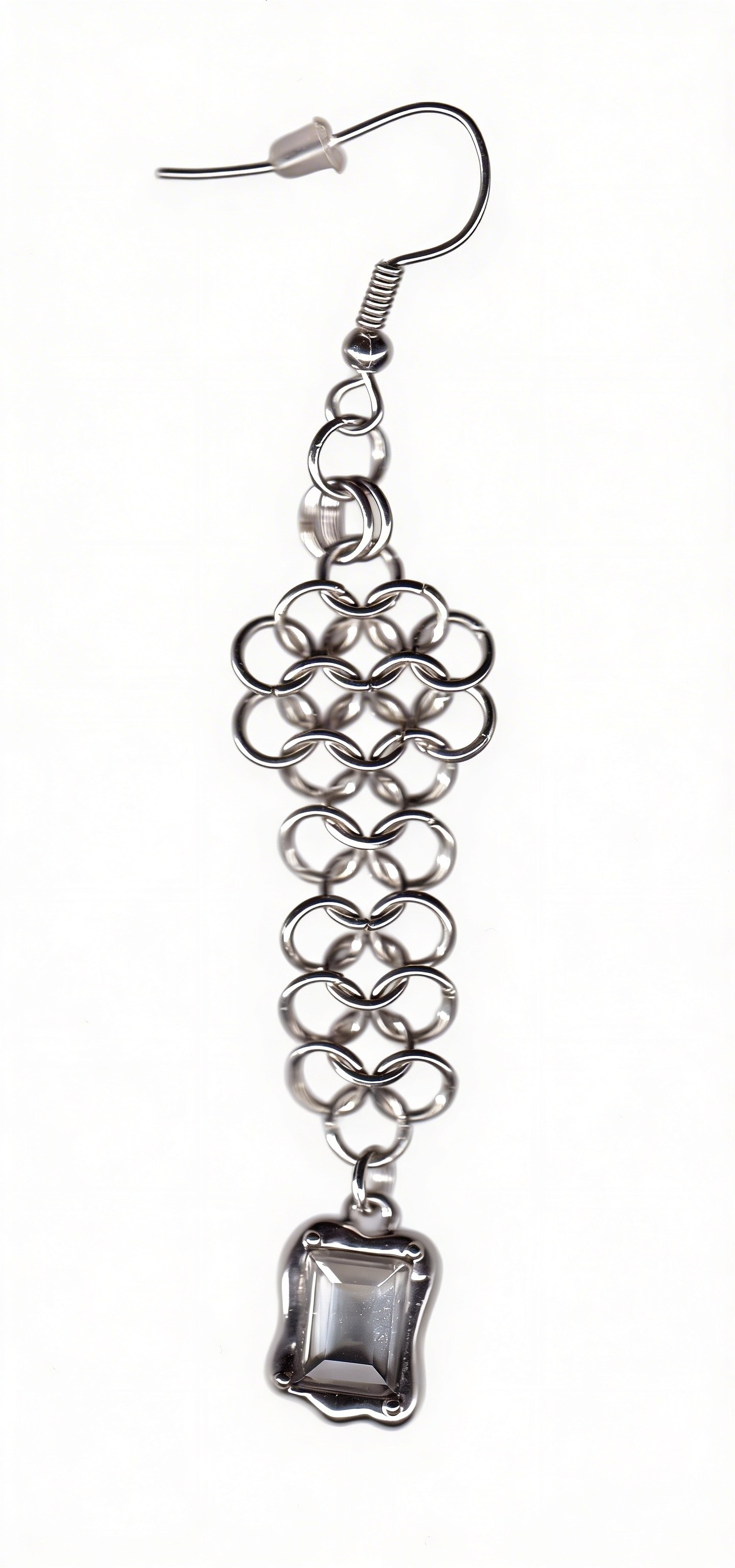 Сережки из кольчуги. Украшения из кольчуги в Москве Соня Спросонья