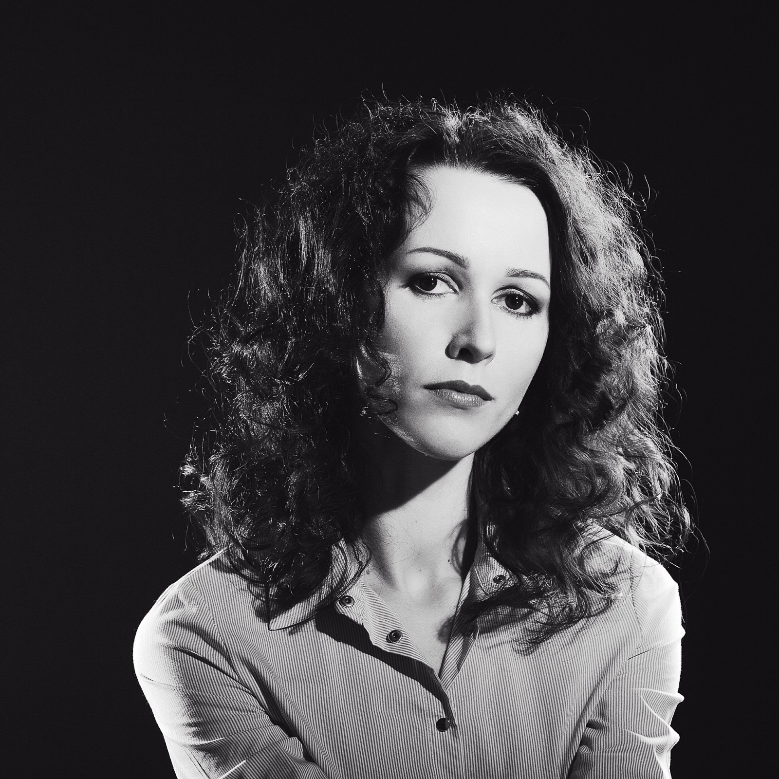 ЧБ портрет. Свадебный и репортажный фотограф в Москве и Московской области