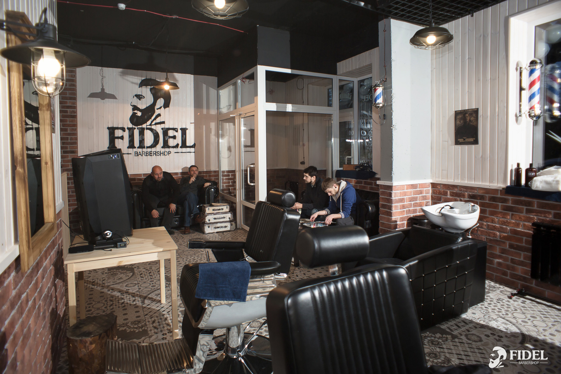 Барбершоп Fidel. Свадебный и репортажный фотограф в Москве и Московской области