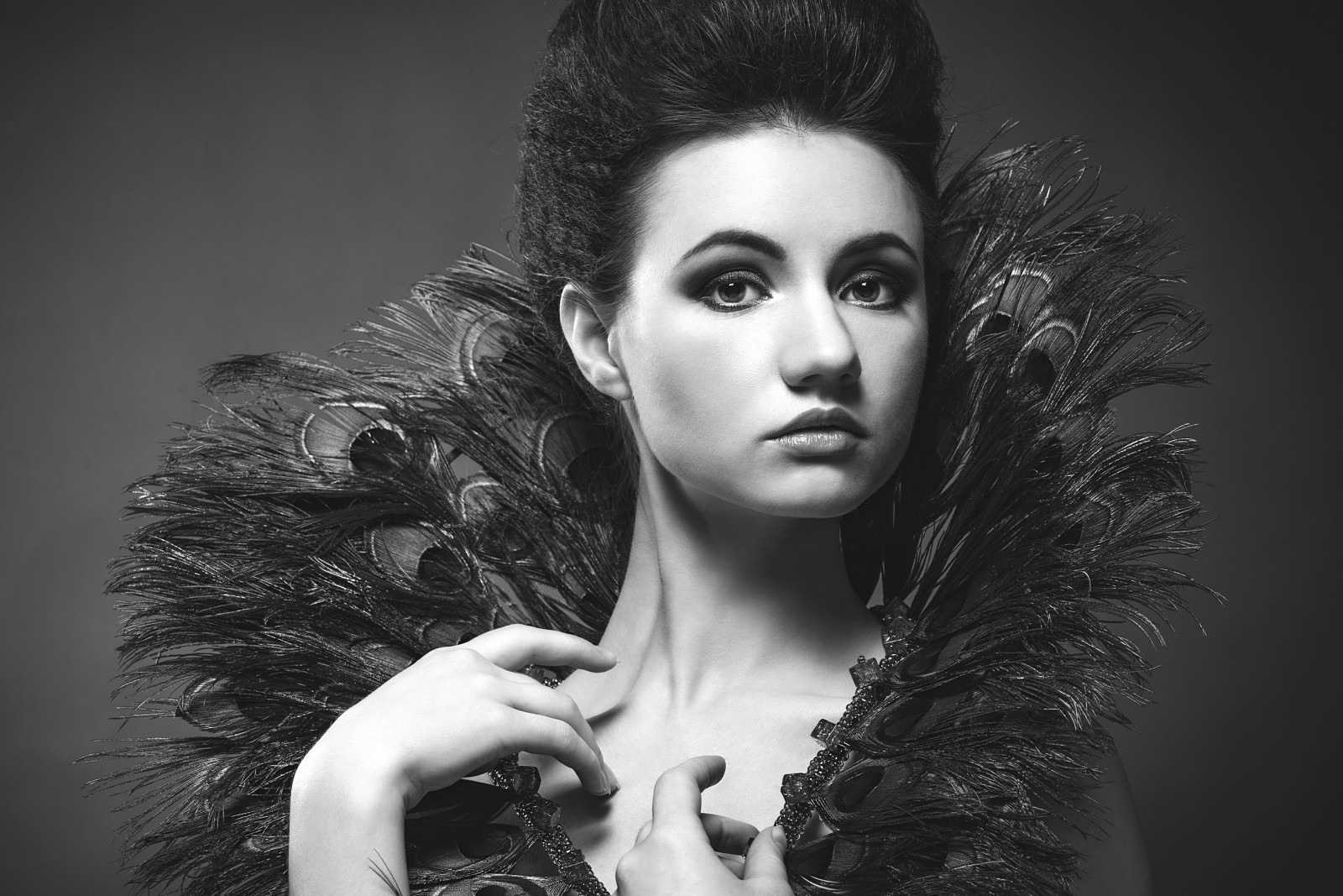 ЧБ портрет. Свадебный и репортажный фотограф в Москве и Московской области