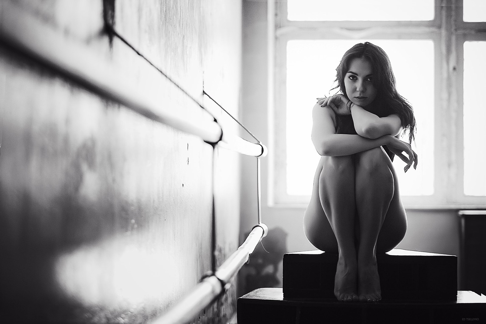 ЧБ портрет. Свадебный и репортажный фотограф в Москве и Московской области