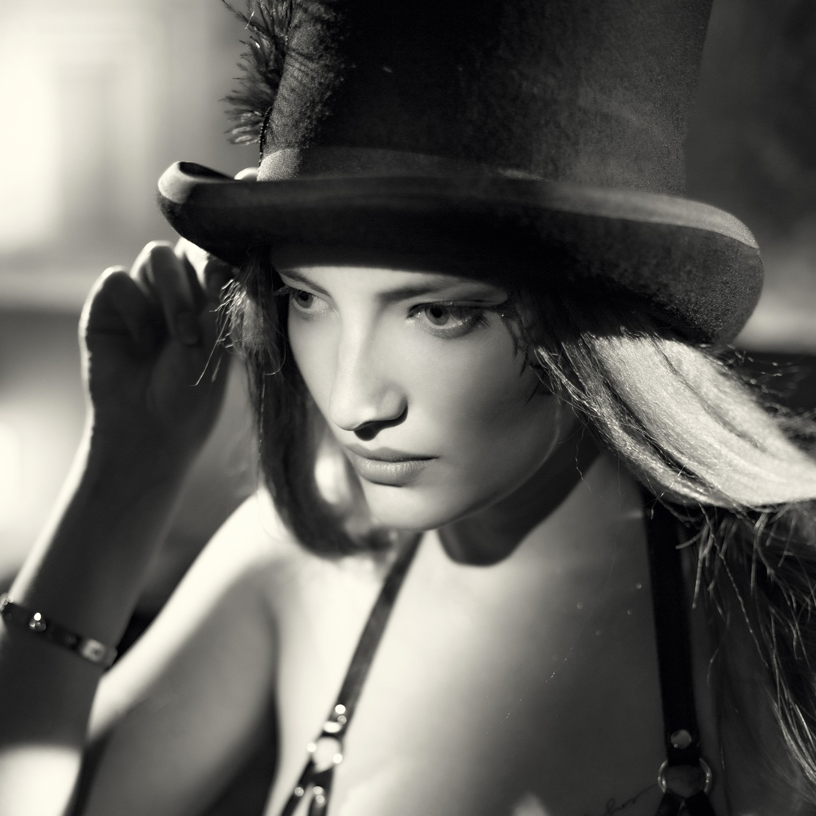 ЧБ портрет. Свадебный и репортажный фотограф в Москве и Московской области