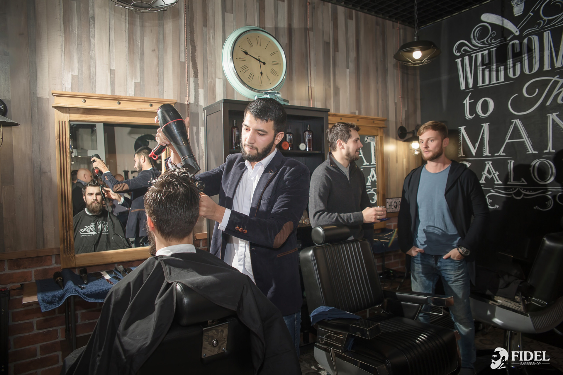 Барбершоп Fidel. Свадебный и репортажный фотограф в Москве и Московской области