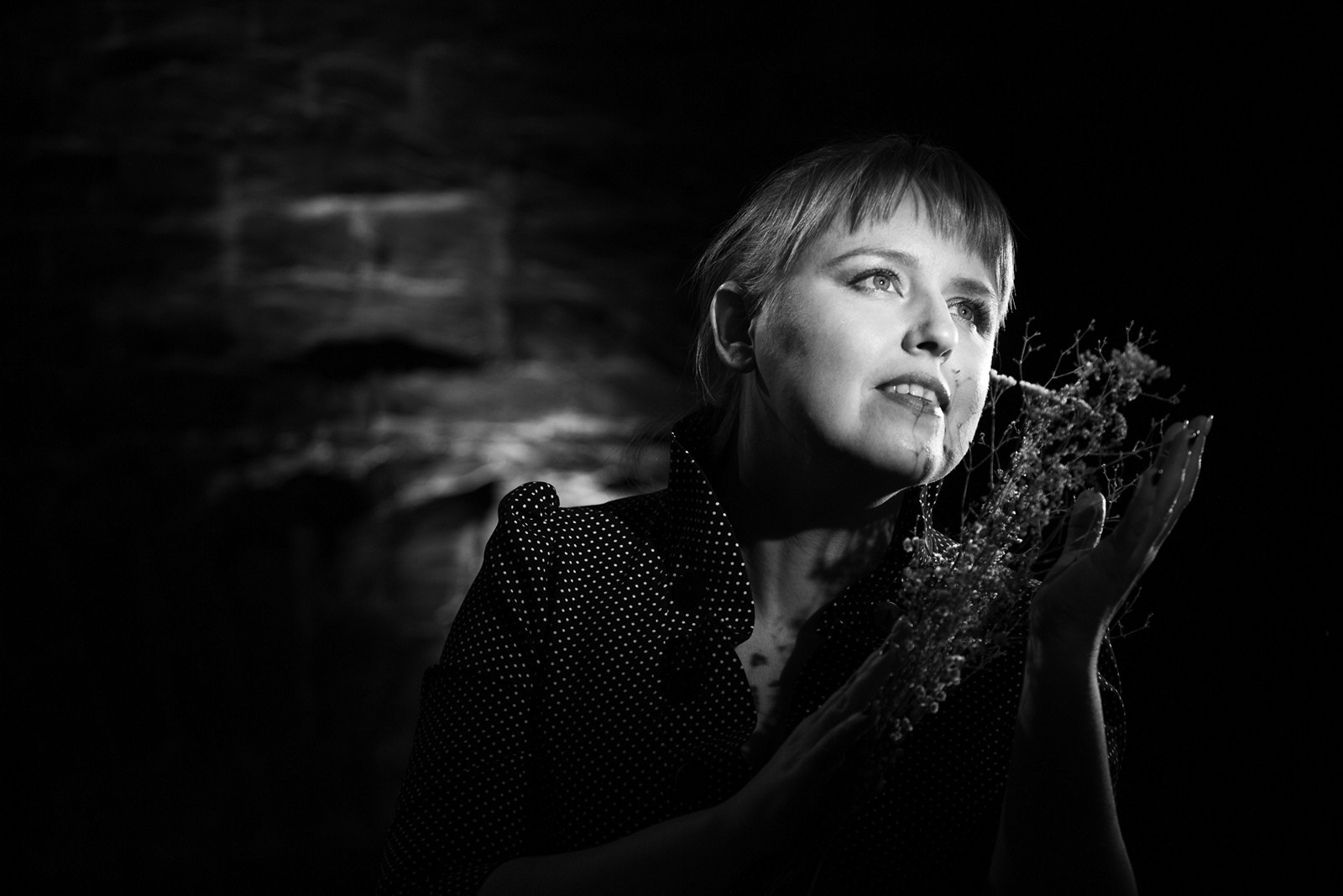 ЧБ портрет. Свадебный и репортажный фотограф в Москве и Московской области