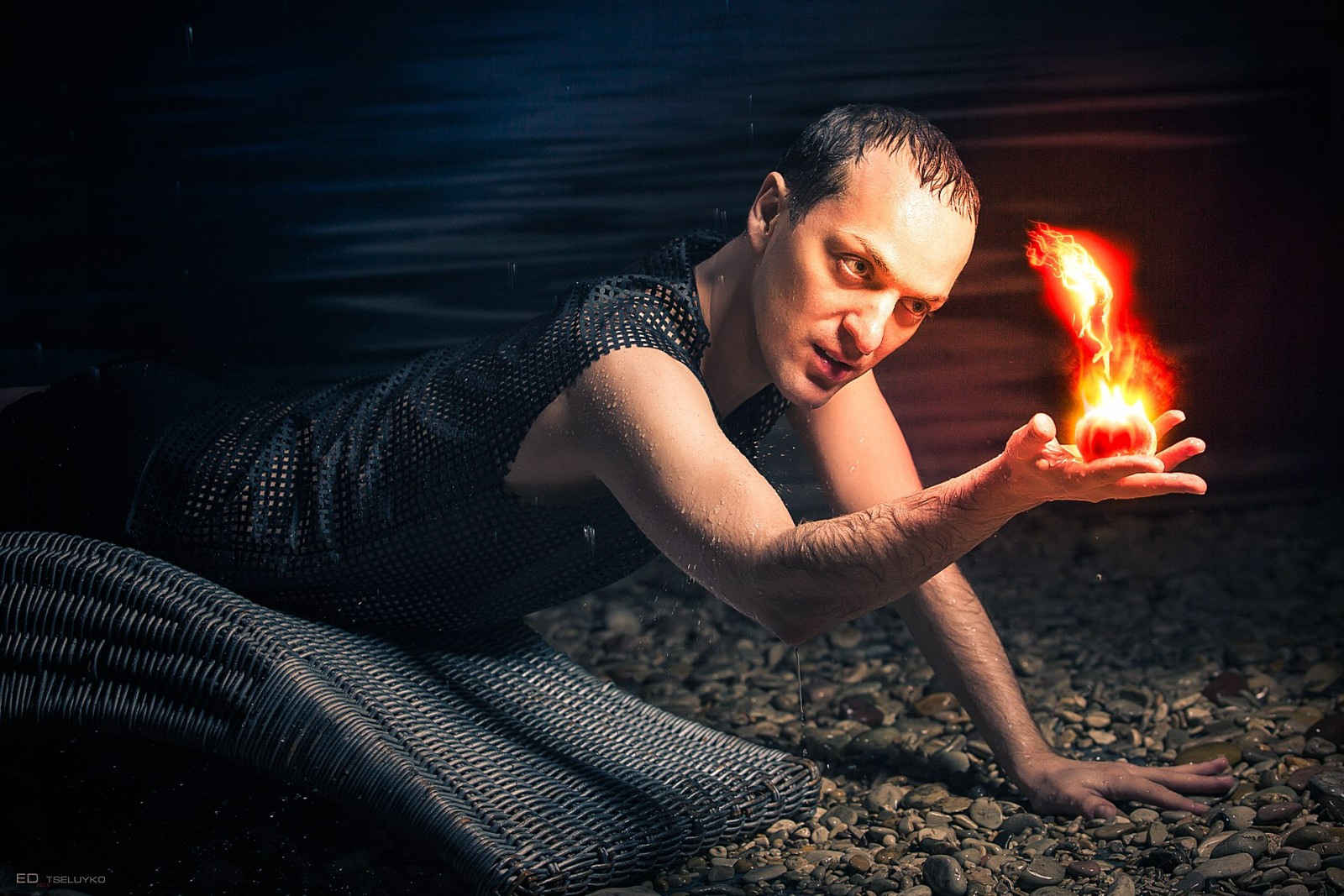 Мужской творческий портрет. Свадебный и репортажный фотограф в Москве и Московской области